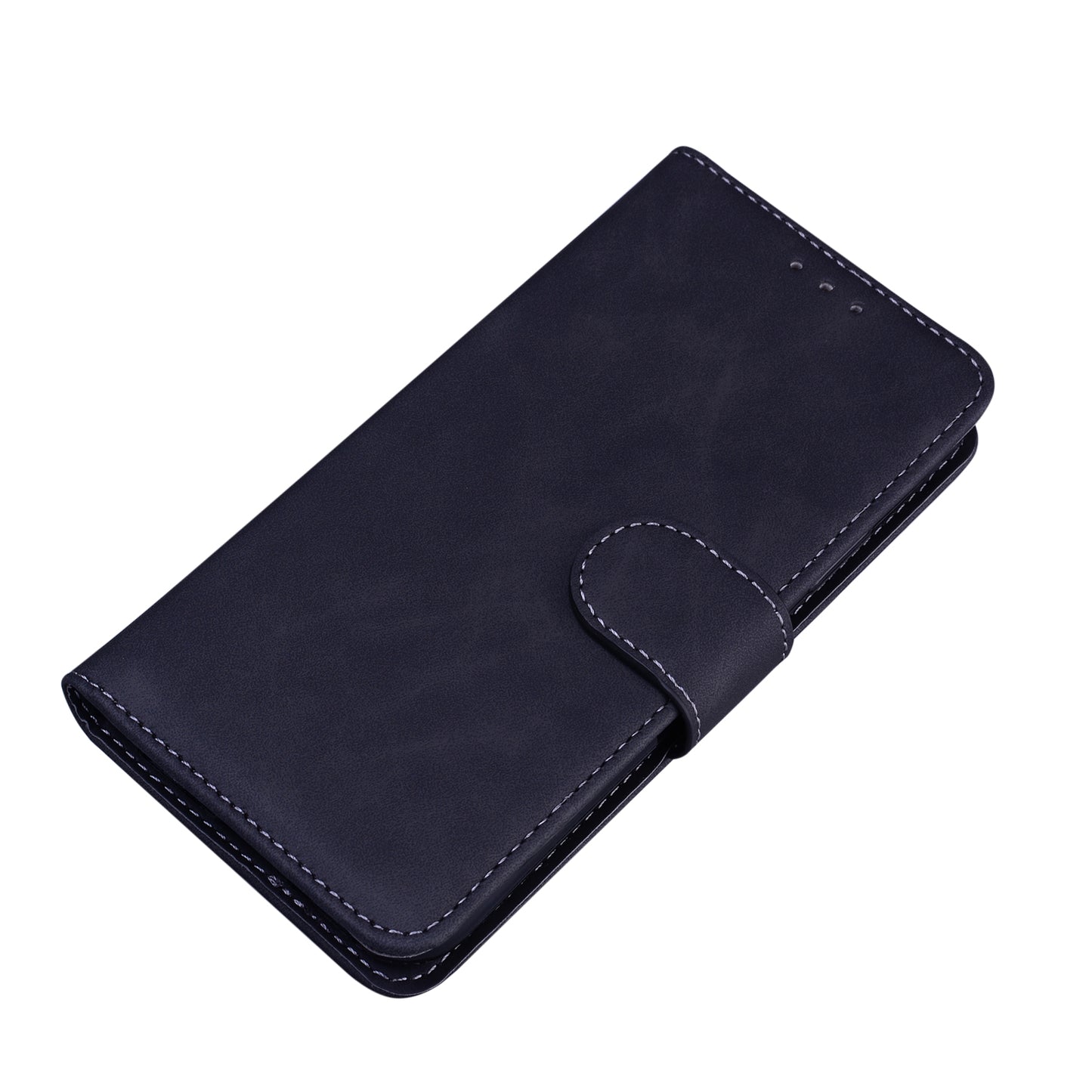 TPU + PU Leather Scratch Resistant Protective Phone Case Cover with Stand and Wallet for Samsung Galaxy M32 (Global Version)