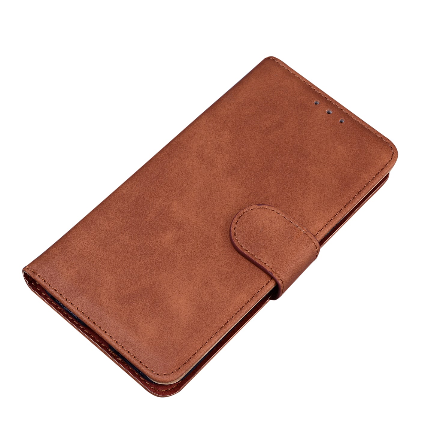 TPU + PU Leather Scratch Resistant Protective Phone Case Cover with Stand and Wallet for Samsung Galaxy M32 (Global Version)