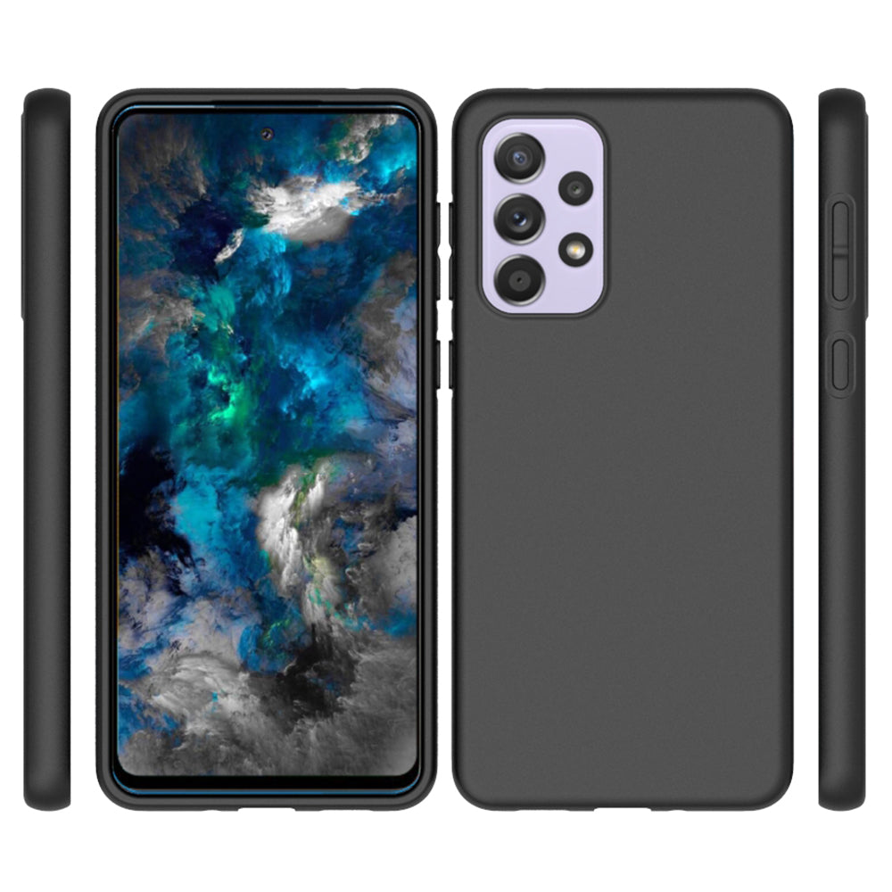 10Pcs/Pack Double-sided Matte Textured Anti-Scratch Soft TPU Phone Case for Samsung Galaxy A33 5G