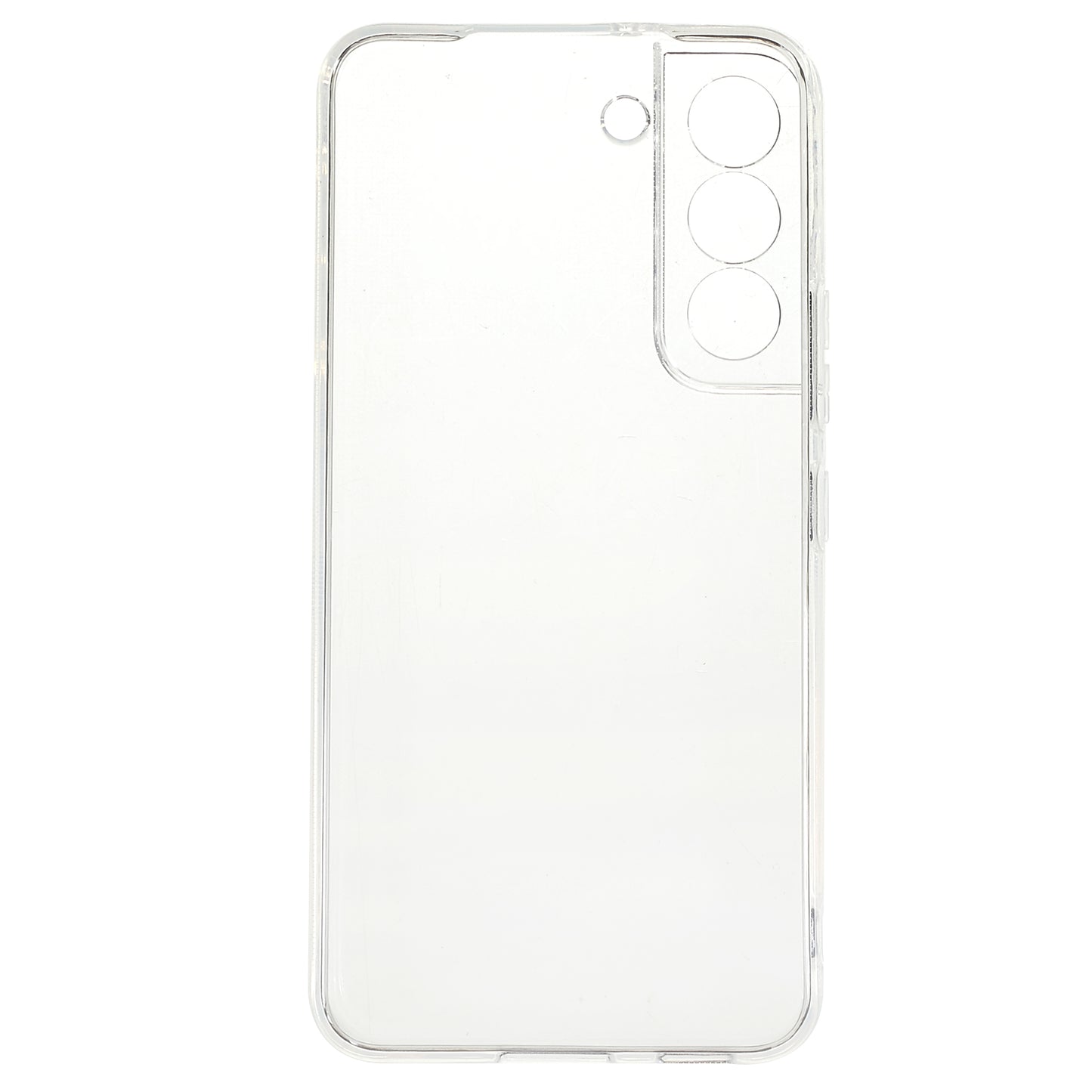 2.0mm Thick Soft Flexible TPU Precise Cut-out Transparent Back Case for Samsung Galaxy S22 5G