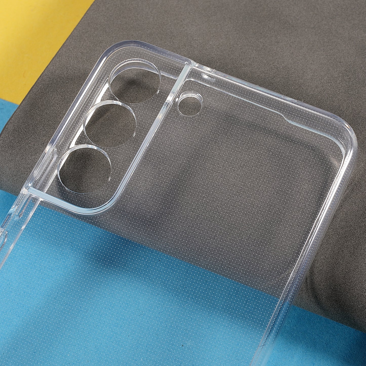 2.0mm Thick Soft Flexible TPU Precise Cut-out Transparent Back Case for Samsung Galaxy S22 5G