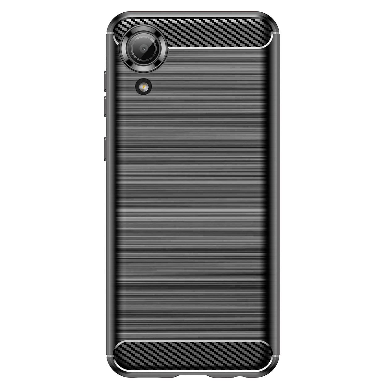 1.8mm TPU Case for Samsung Galaxy A03 Core, Brushed Surface Carbon Fiber Texture Anti-fingerprint Back Cover