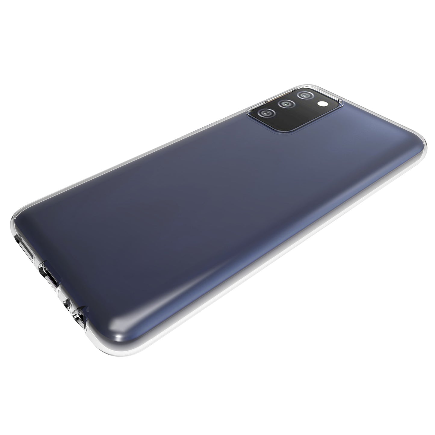 10Pcs/Pack Anti-watermark Case for Samsung Galaxy A03s 4G (166.5 x 75.98 x 9.14mm), Flexible TPU Transparent Anti-Scratch Phone Cover