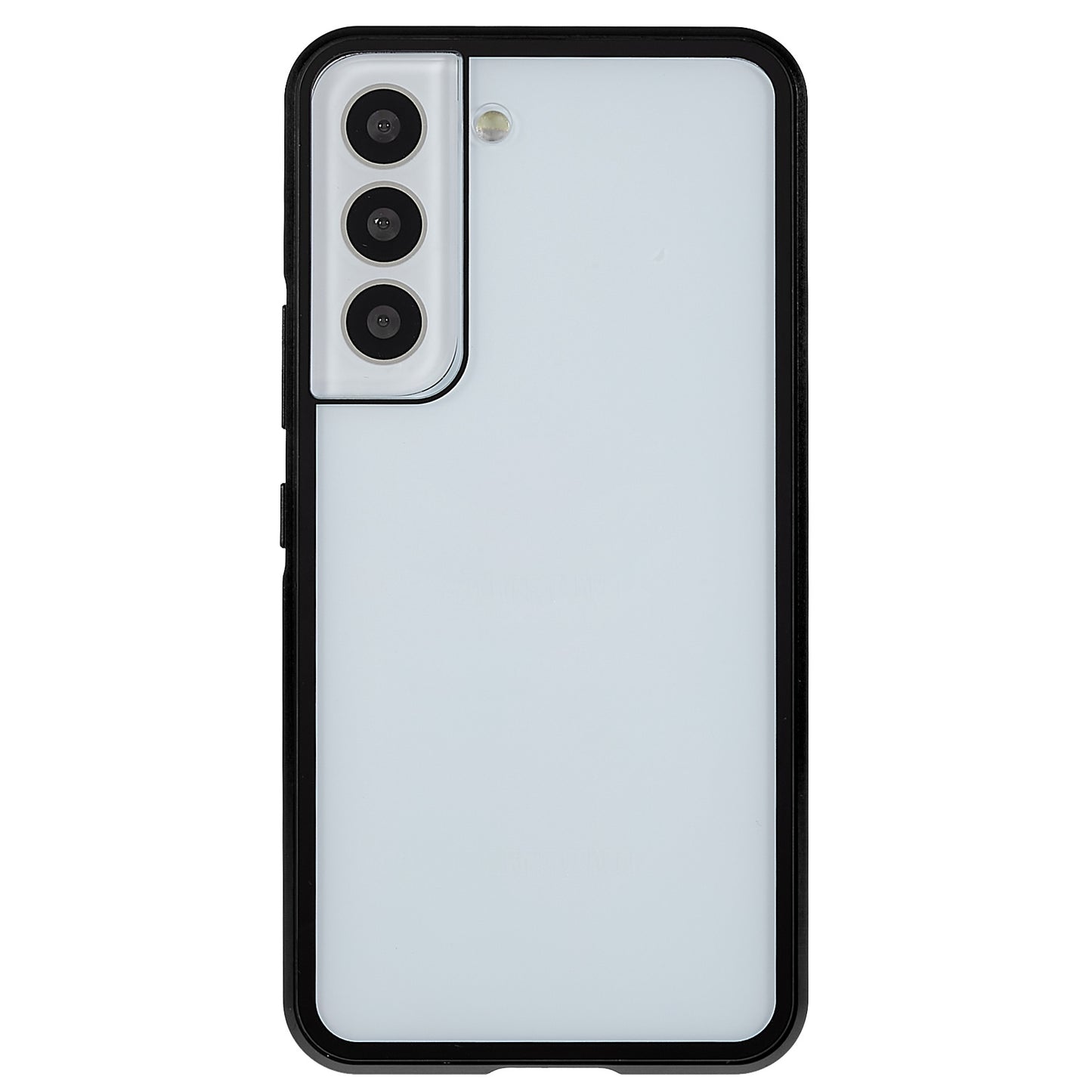 For Samsung Galaxy S22 5G 360 Degree Full Protection Phone Case Metal Bumper + Double-sided Tempered Glass Anti-fall Shell with Magnetic Closure