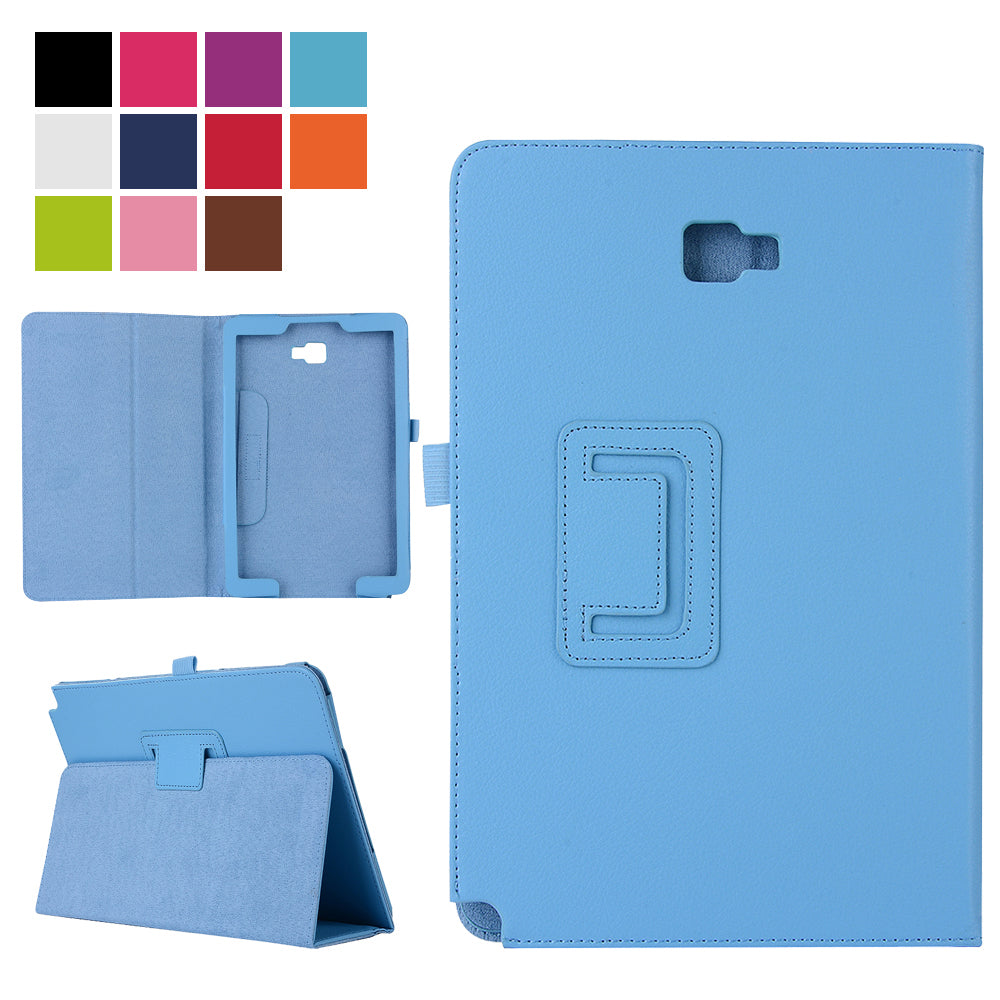 For Samsung Galaxy Tab A 10.1 (2016) with S Pen P580 / P585 Wake up / Sleep Leather Stand Cover