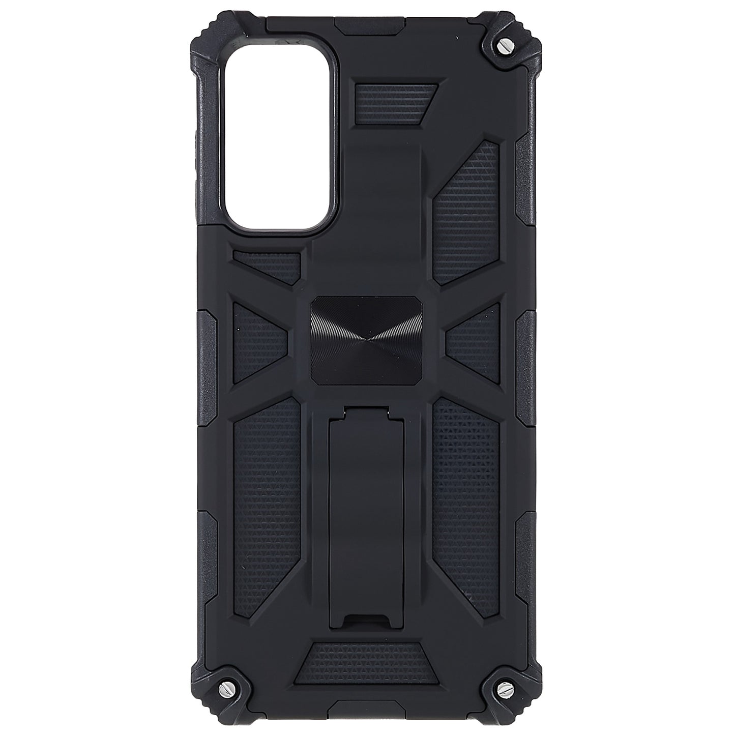 For Samsung Galaxy M23 5G / F23 5G / M13 4G Anti-wear Anti-shock PC and TPU Combo Armor Phone Case Kickstand Hybrid Protective Shell