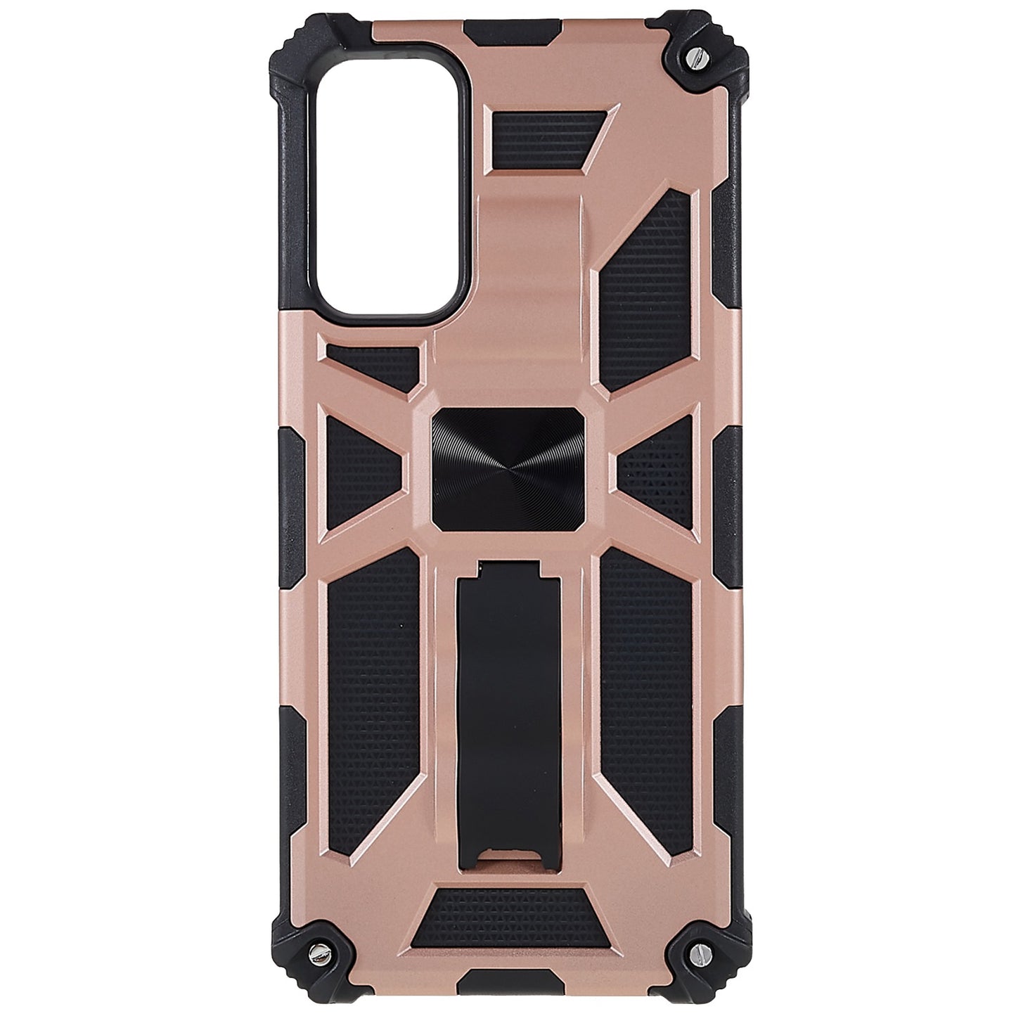 For Samsung Galaxy M23 5G / F23 5G / M13 4G Anti-wear Anti-shock PC and TPU Combo Armor Phone Case Kickstand Hybrid Protective Shell