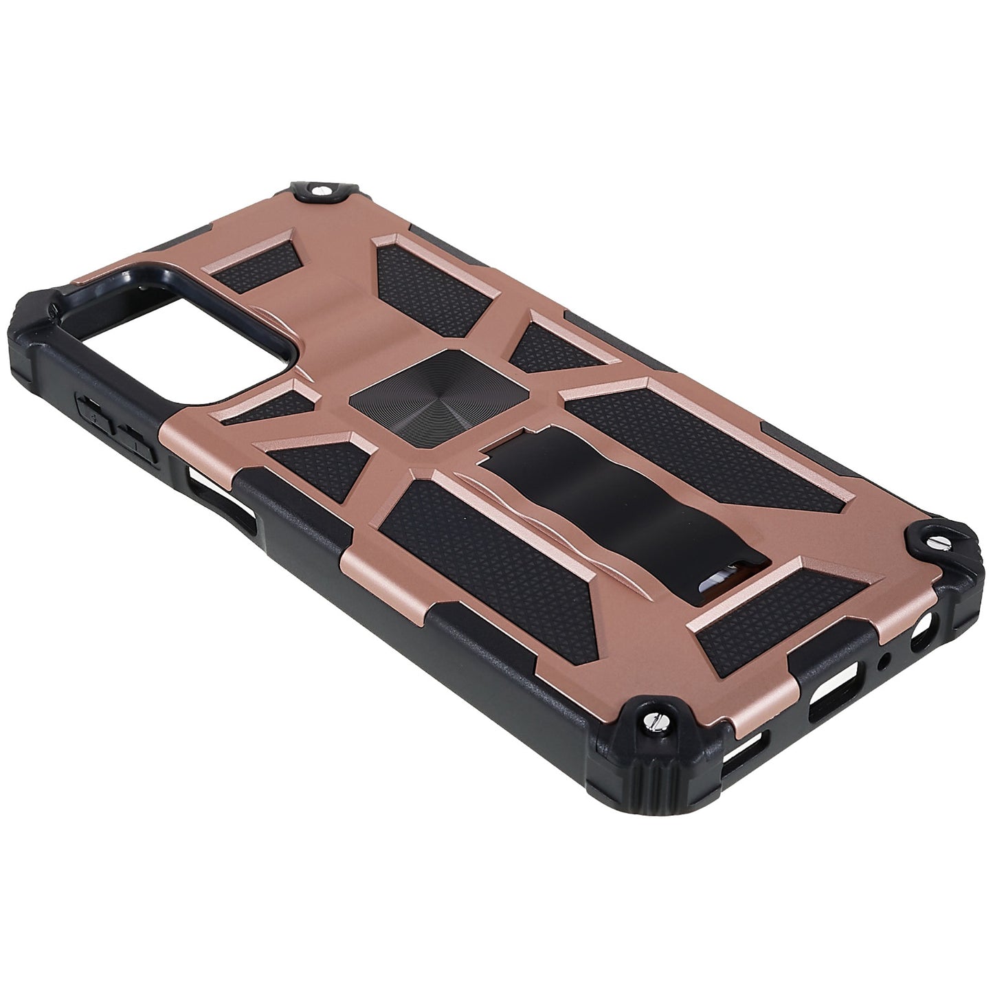 For Samsung Galaxy M23 5G / F23 5G / M13 4G Anti-wear Anti-shock PC and TPU Combo Armor Phone Case Kickstand Hybrid Protective Shell
