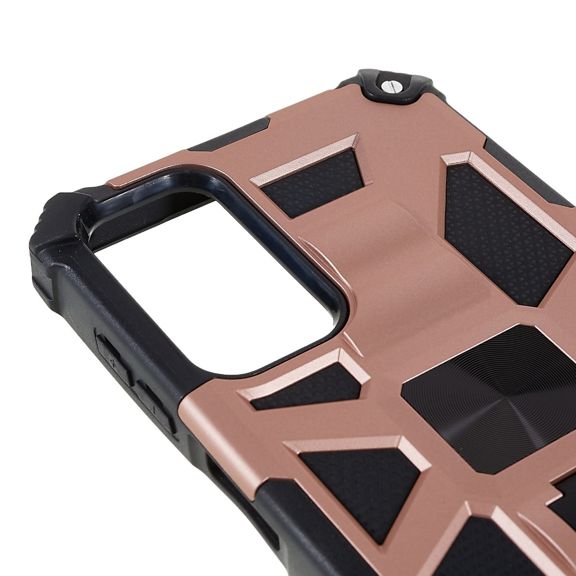 For Samsung Galaxy M23 5G / F23 5G / M13 4G Anti-wear Anti-shock PC and TPU Combo Armor Phone Case Kickstand Hybrid Protective Shell
