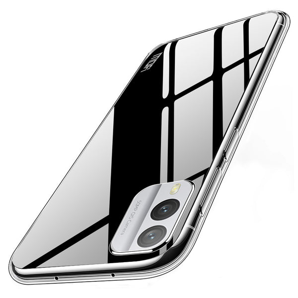 MOFI Back Shell for Nokia X30 5G, Transparent Phone Case Anti-fall TPU Protective Cover