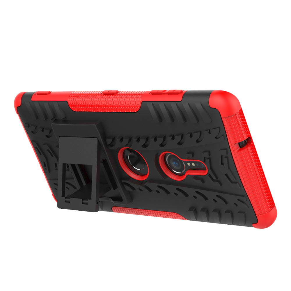 Cool Tyre Hybrid PC + TPU Kickstand Case for Sony Xperia XZ3