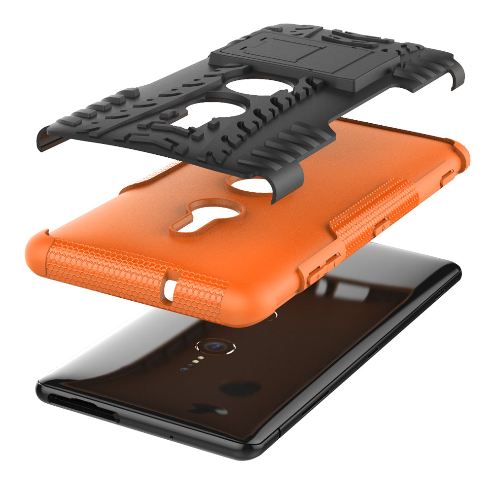 Cool Tyre Hybrid PC + TPU Kickstand Case for Sony Xperia XZ3