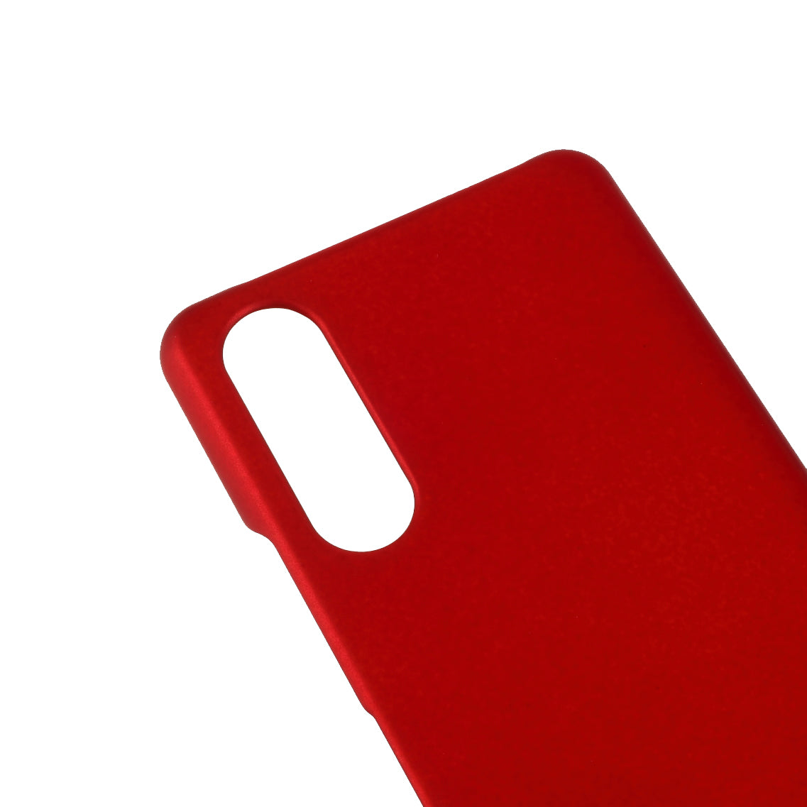 Glossy Rubberized Hard PC Cell Phone Back Case Cover for Sony Xperia 10 III 5G