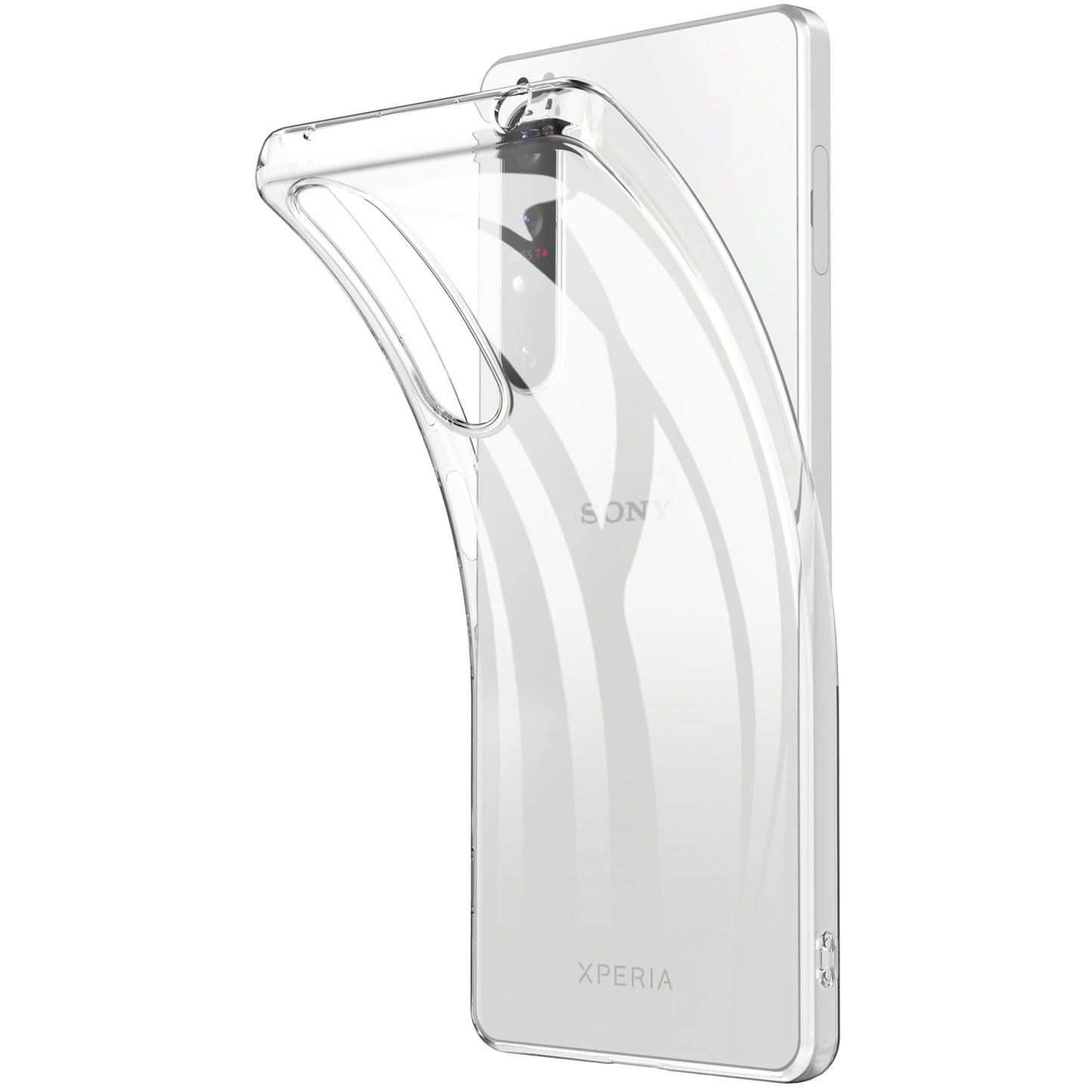 Soft TPU All-around Protection High-Definition Fingerprint-proof Cover for Sony Xperia 1 III 5G