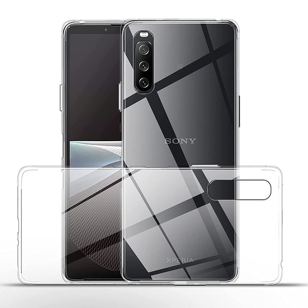 Anti-fingerprint Ultra Clear Flexible TPU Phone Shell Protector Cover for Sony Xperia 10 III 5G
