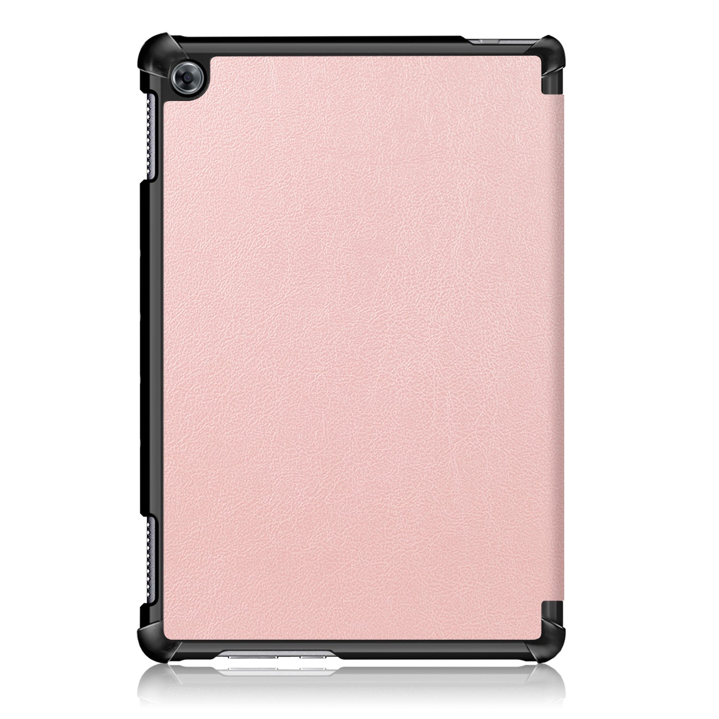 For Huawei Mediapad M5 Lite 10.1 Tri-fold Stand Auto-wake / sleep Smart Leather Case