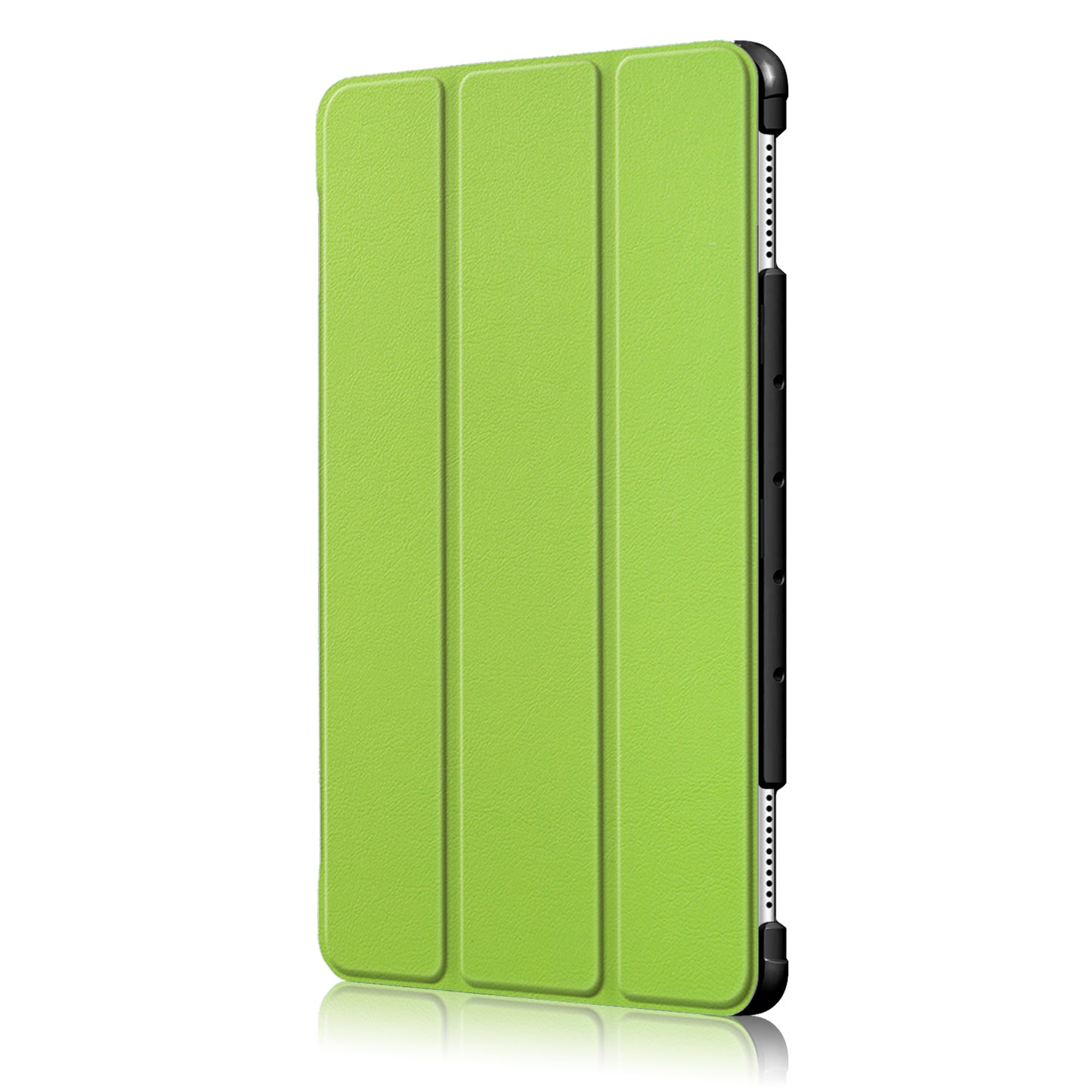 For Huawei Mediapad M5 Lite 10.1 Tri-fold Stand Auto-wake / sleep Smart Leather Case