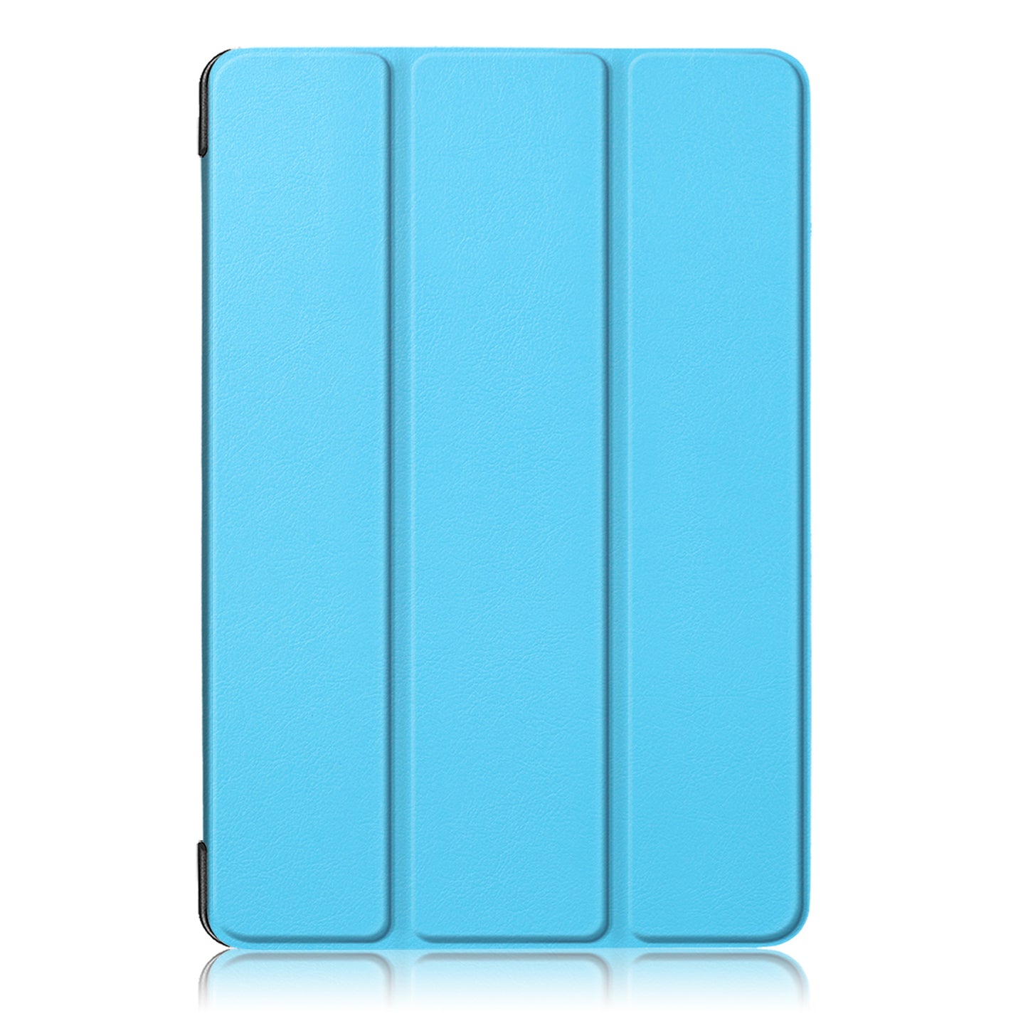 For Huawei Mediapad M5 Lite 10.1 Tri-fold Stand Auto-wake / sleep Smart Leather Case