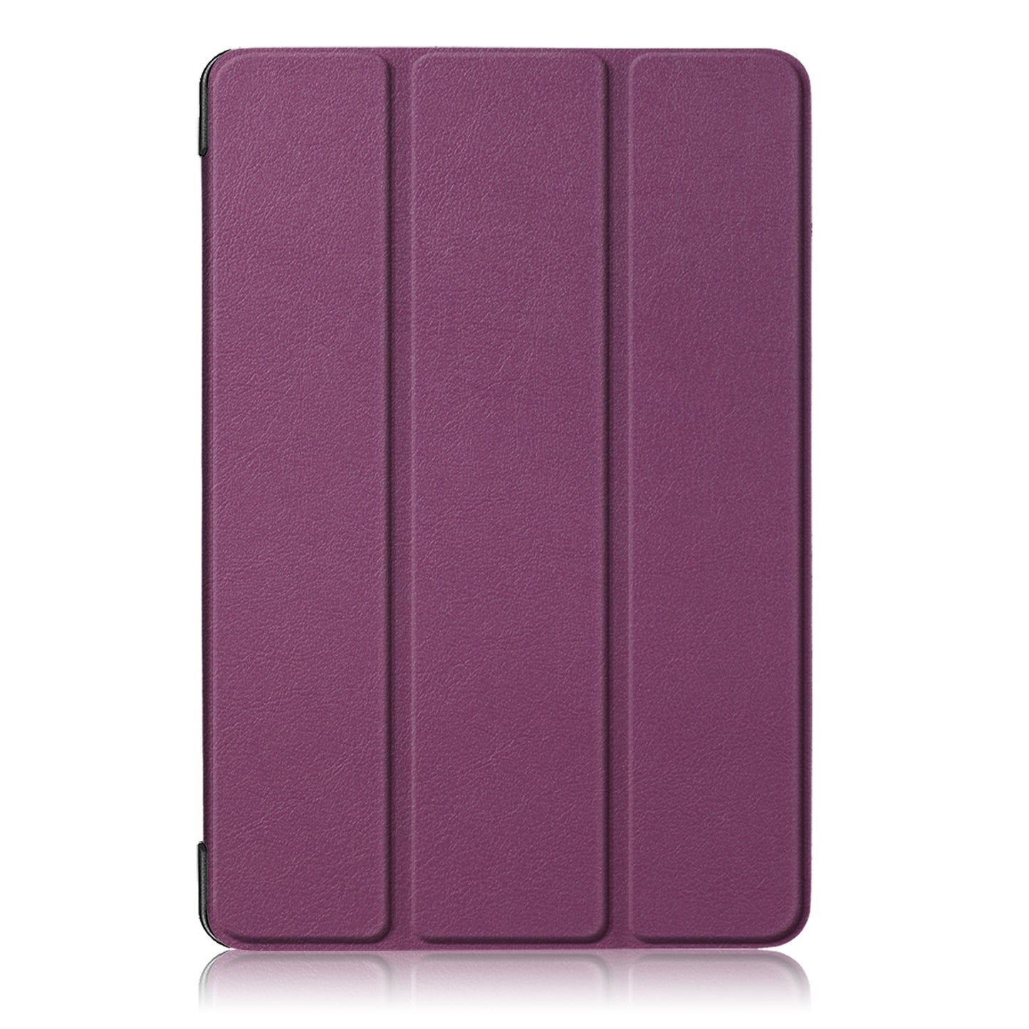 For Huawei Mediapad M5 Lite 10.1 Tri-fold Stand Auto-wake / sleep Smart Leather Case