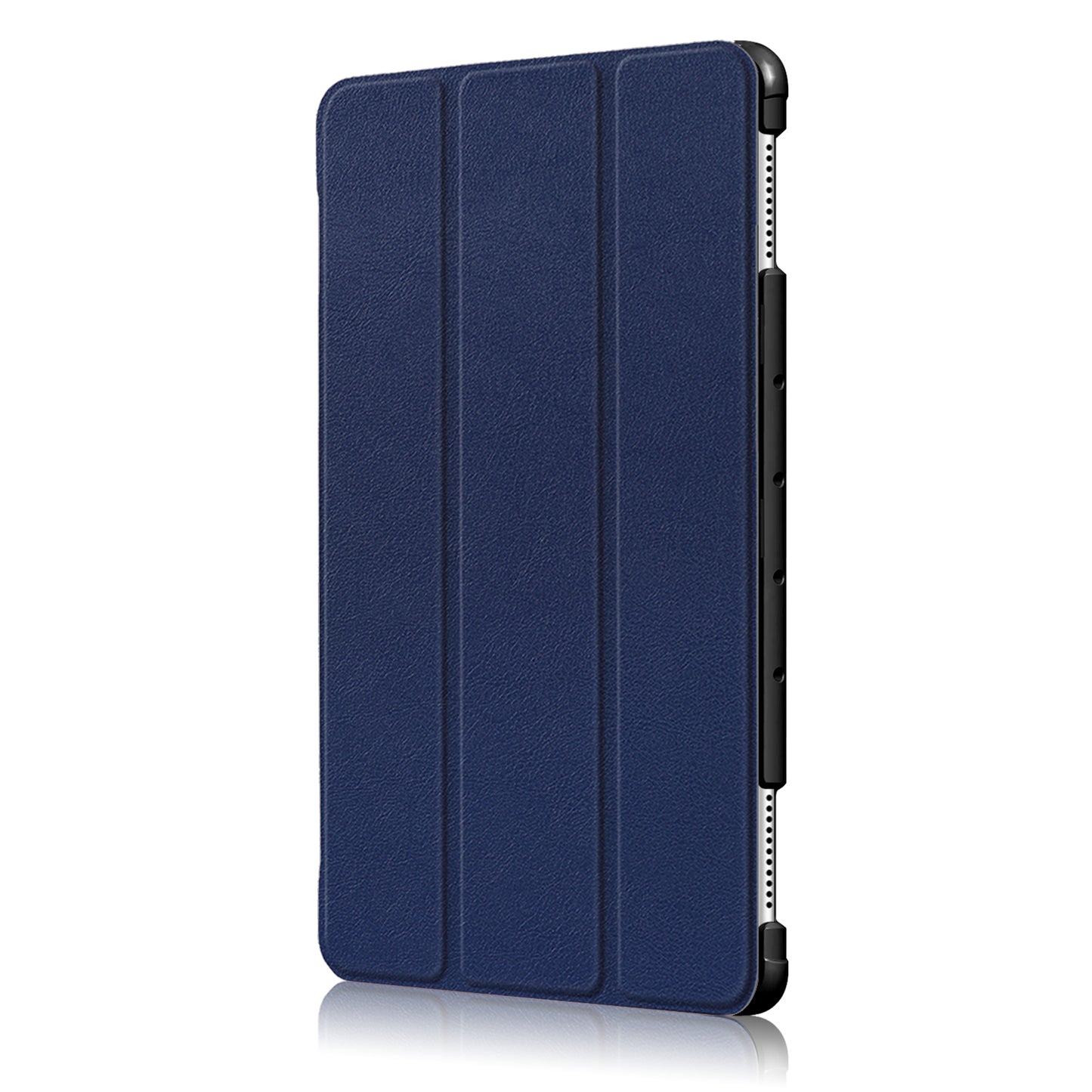For Huawei Mediapad M5 Lite 10.1 Tri-fold Stand Auto-wake / sleep Smart Leather Case