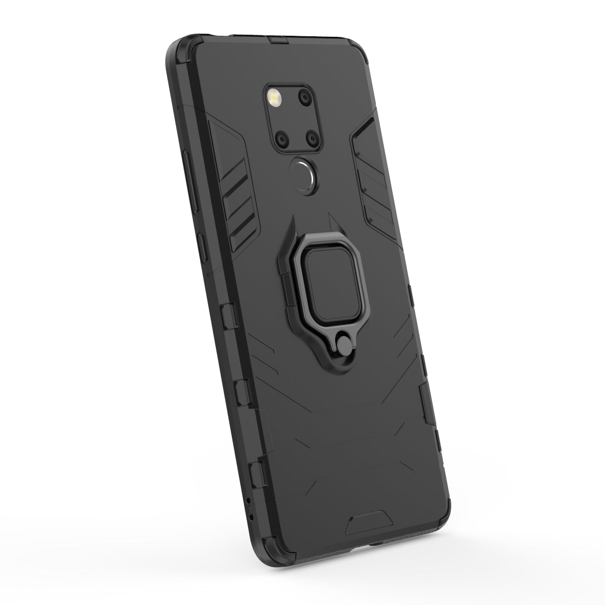 Finger Ring Kickstand PC + TPU Combo Cell Phone Case for Huawei Mate 20 X