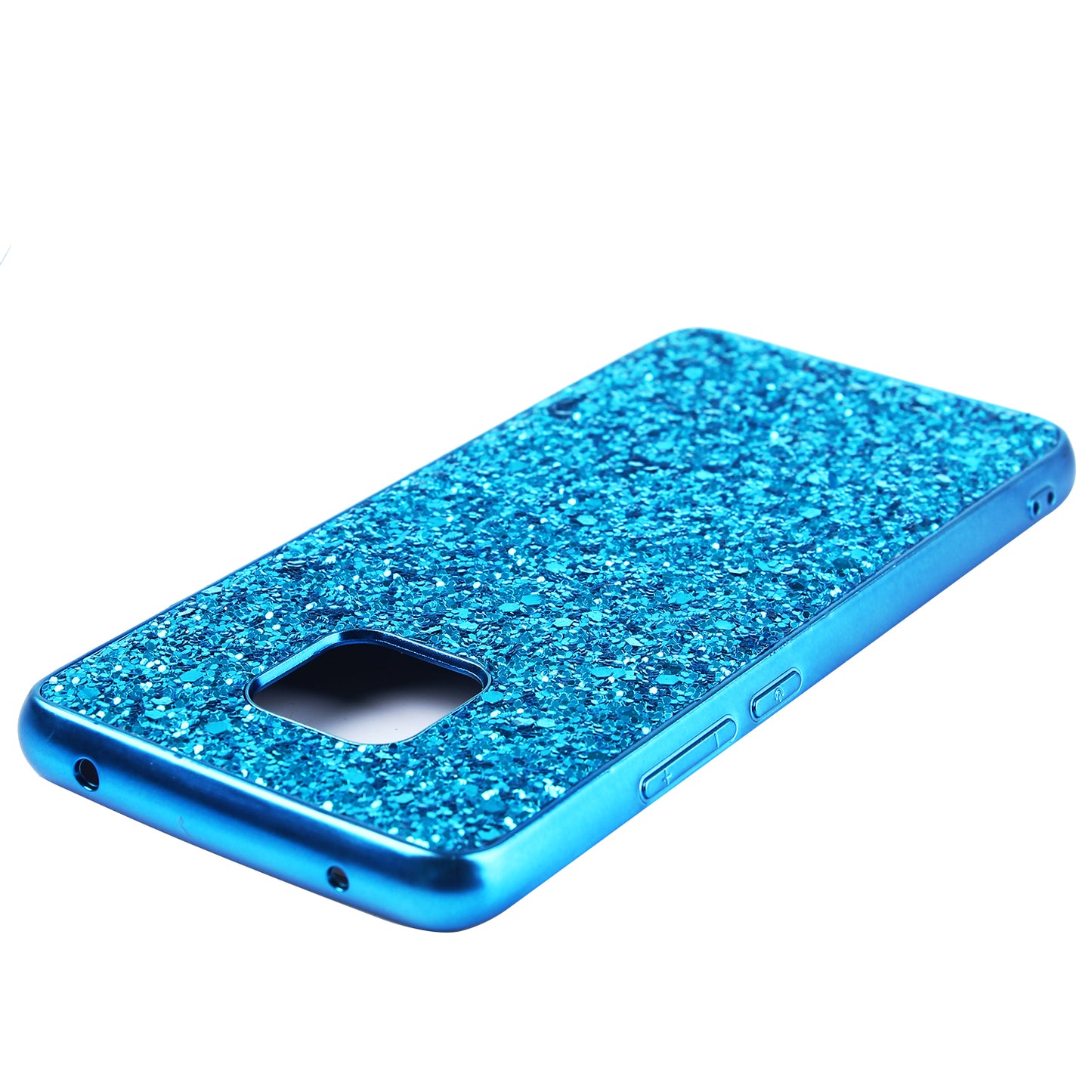 Electroplating Flash Powder PC + TPU Hybrid Mobile Casing for Huawei Mate 20 Pro