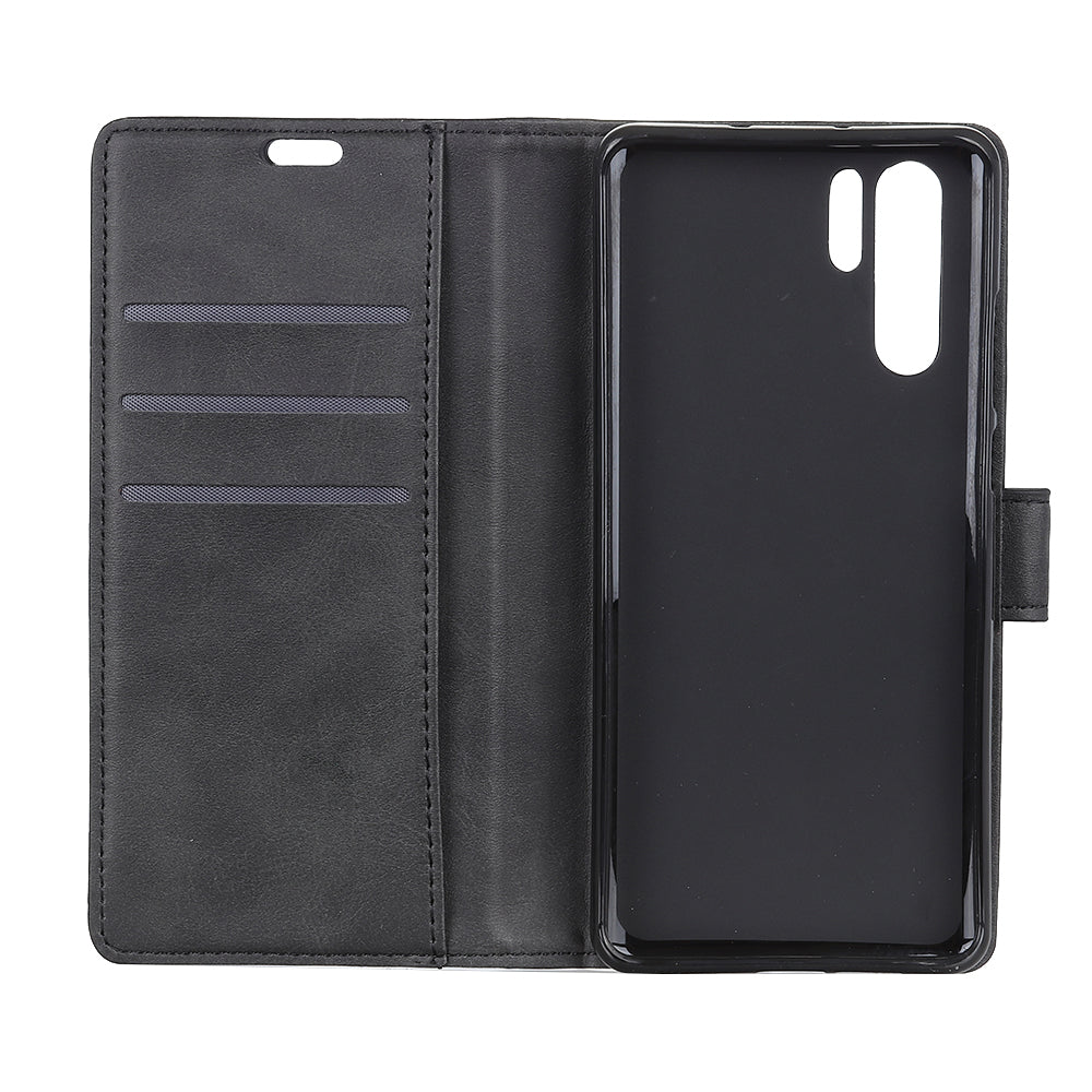 For Huawei P30 Pro Matte PU Leather Wallet Magnetic Protective Case