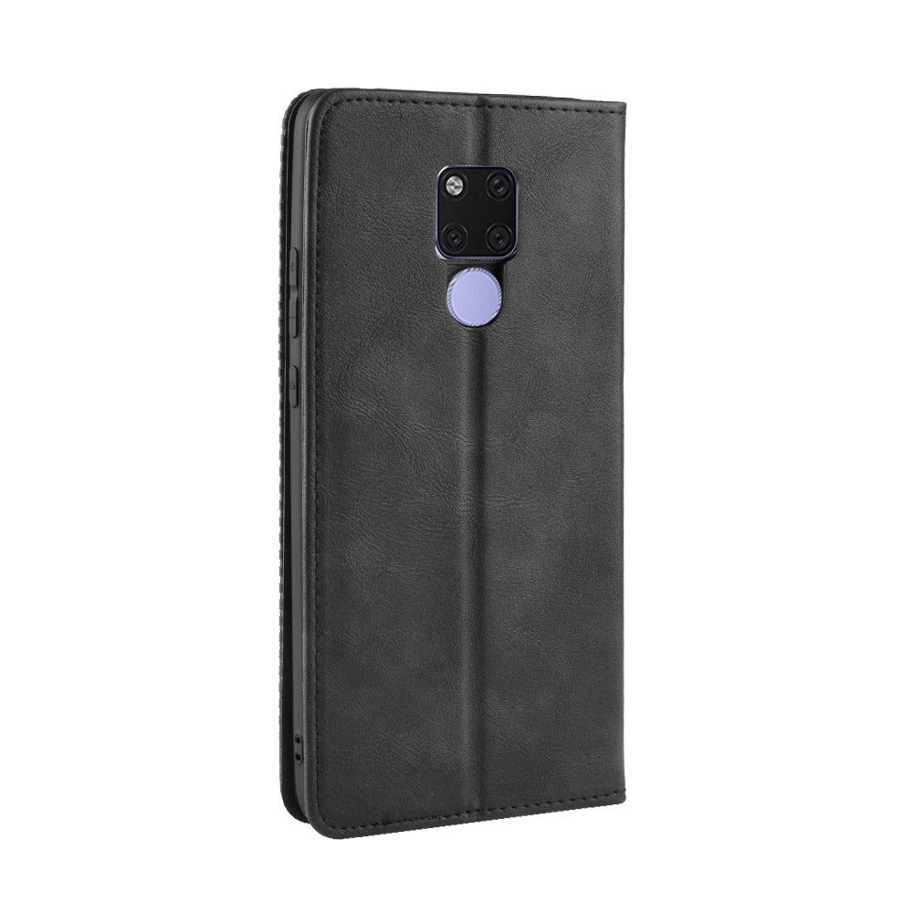 Vintage Style Leather Wallet Case for Huawei Mate 20 X