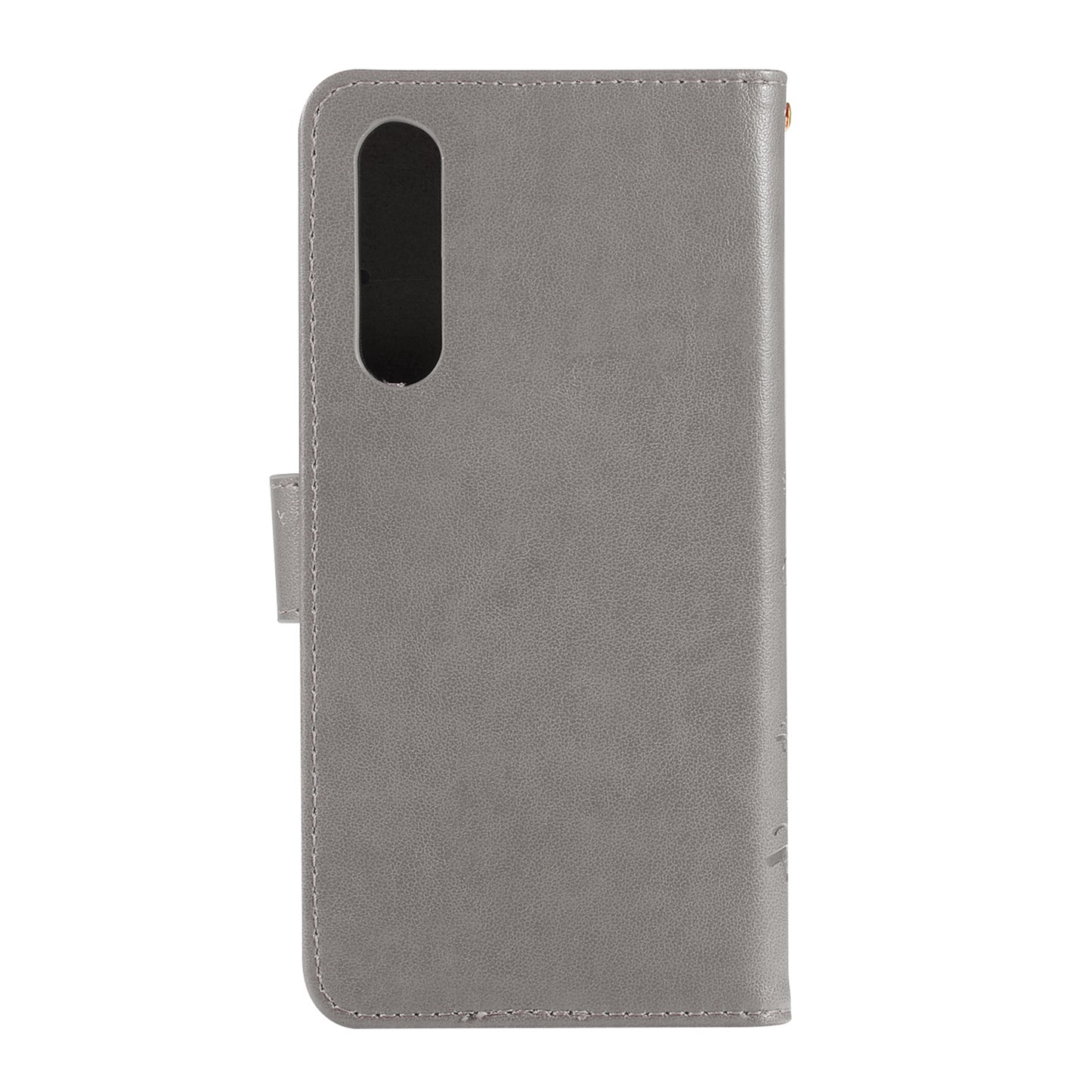 For Huawei P30 Imprint Butterfly Flower Leather Wallet Case with Strap