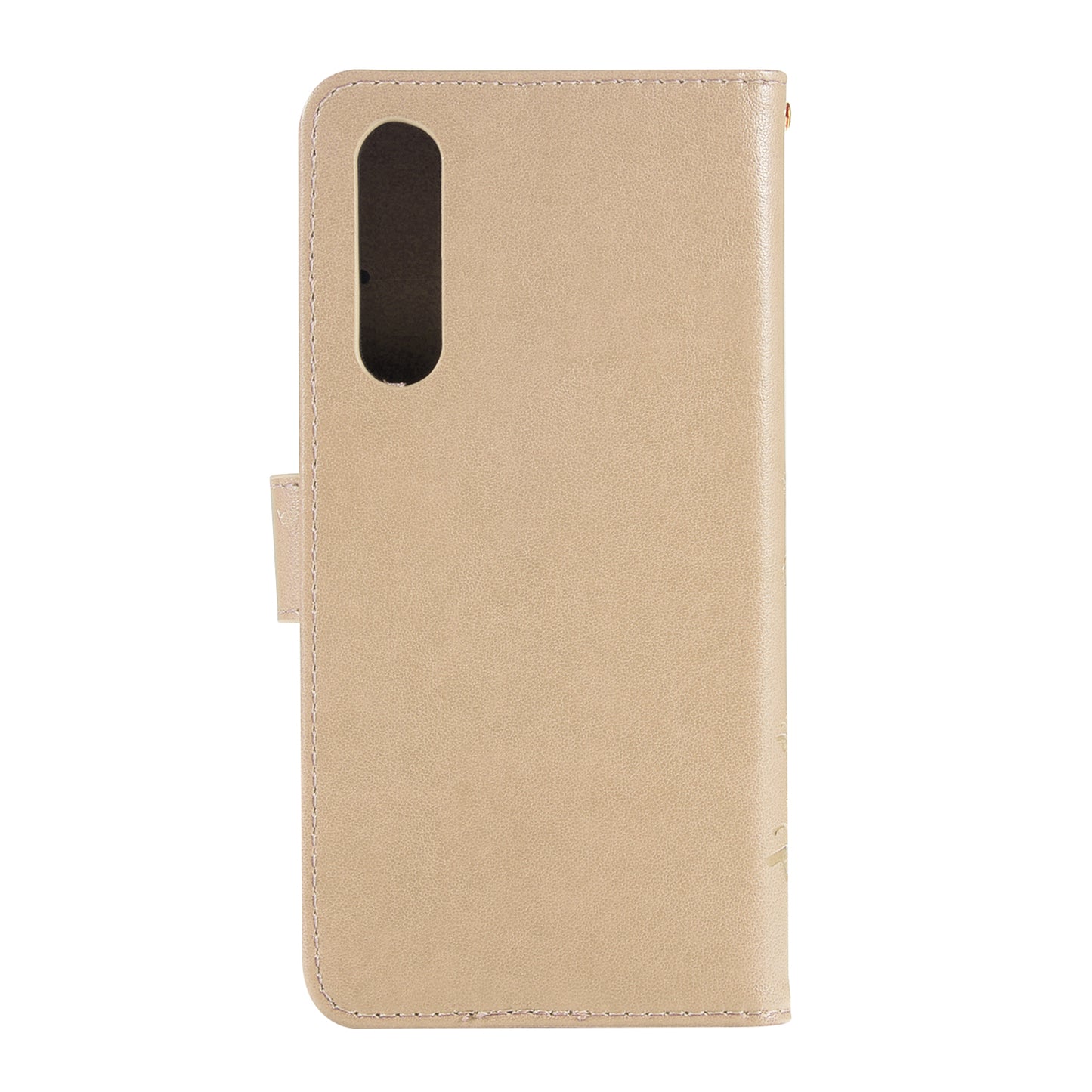 For Huawei P30 Imprint Butterfly Flower Leather Wallet Case with Strap