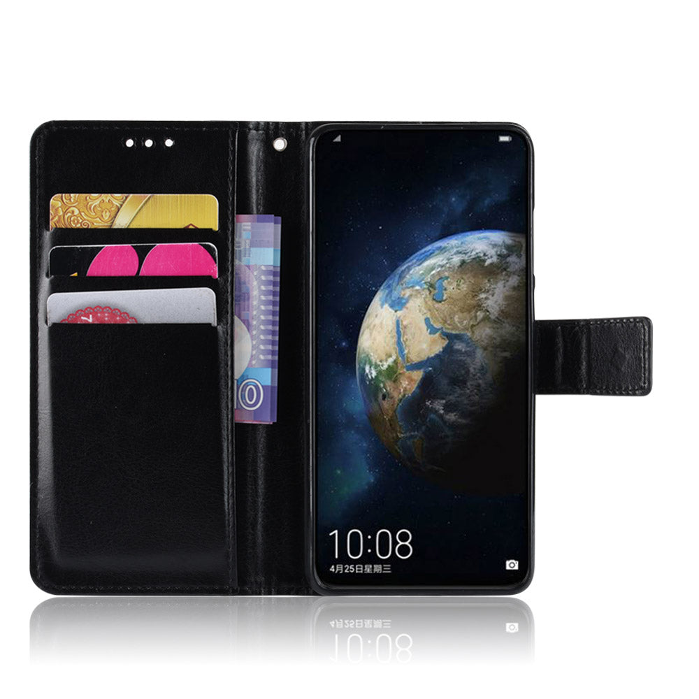 For Huawei P30 Crazy Horse Wallet Leather Cell Phone Cover