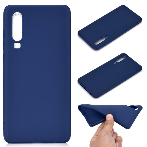 Solid Color Matte TPU Cell Phone Case for Huawei P30