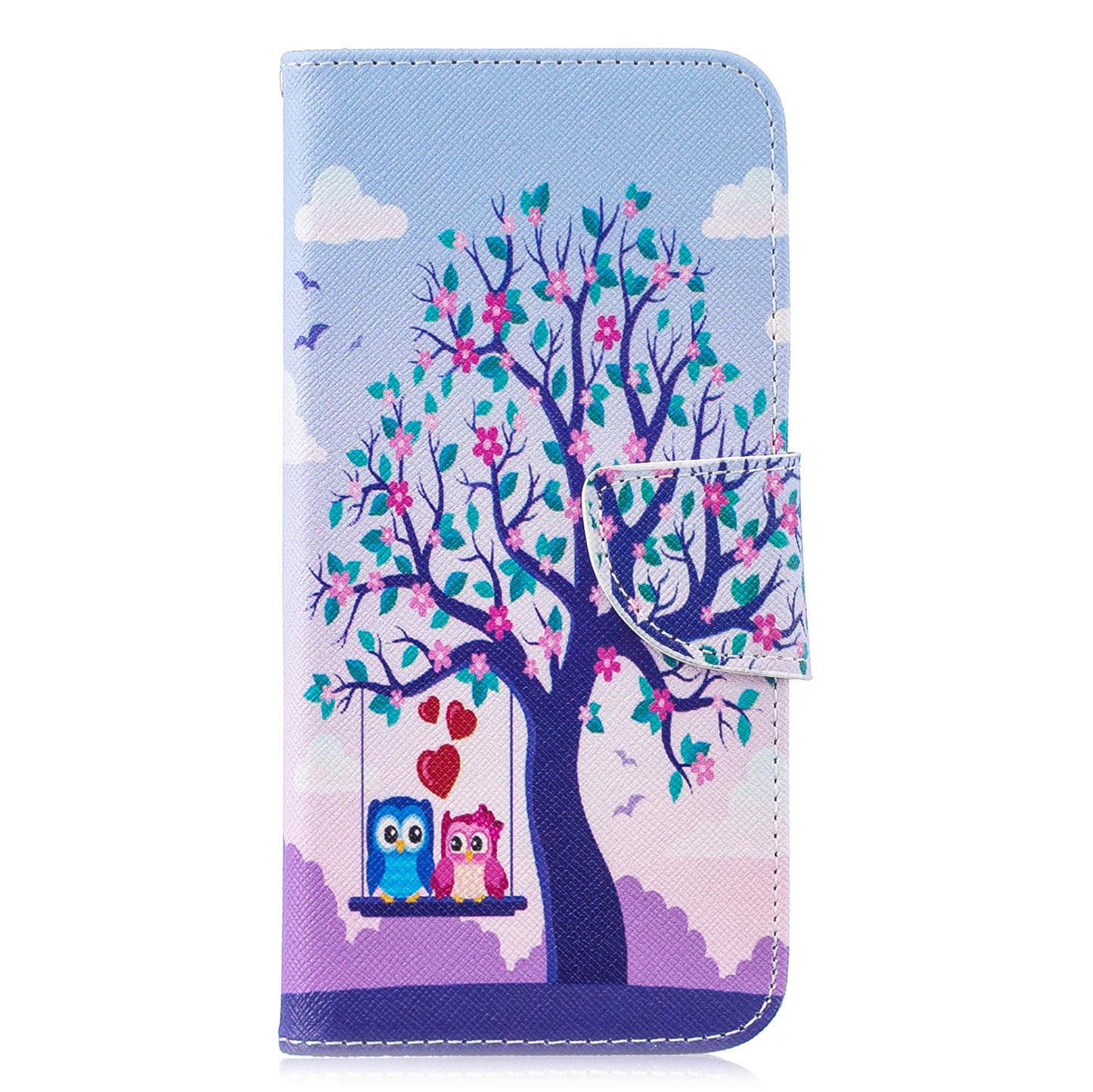 For Huawei P30 Lite Pattern Printing Leather Stand Wallet Case