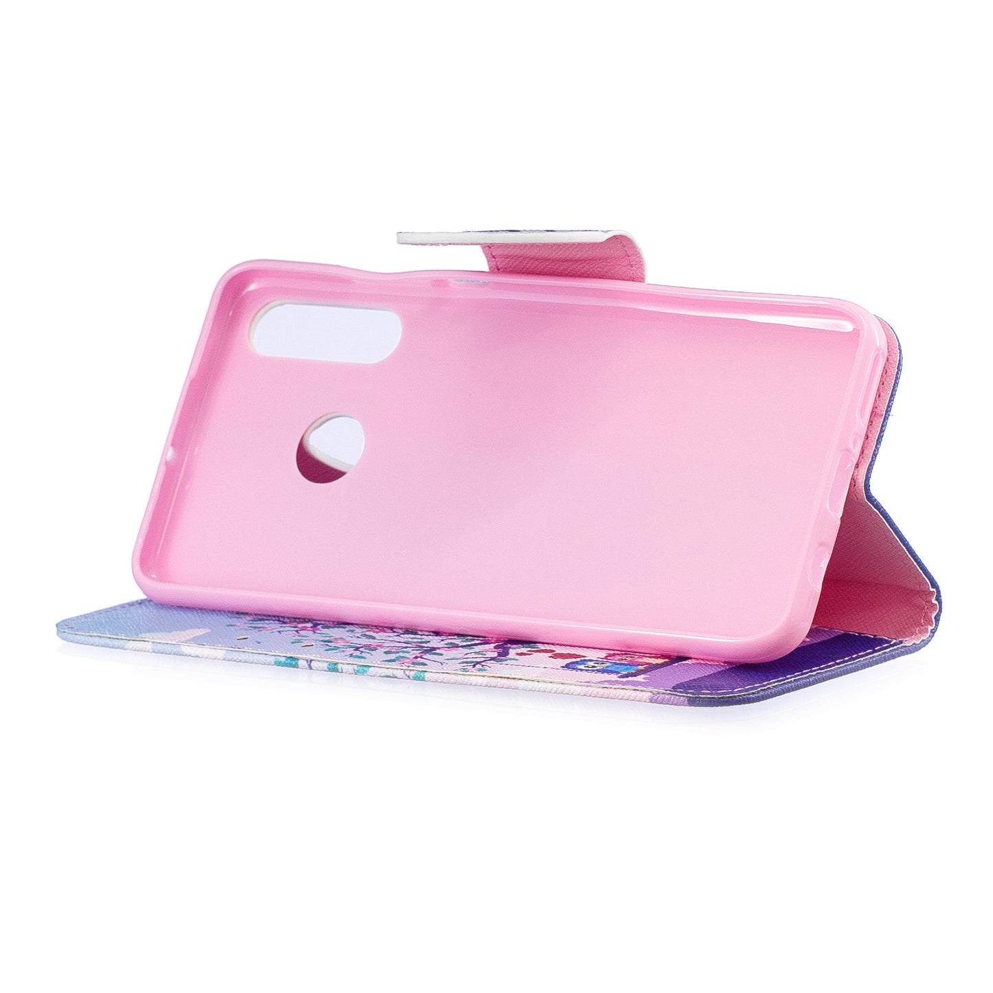 For Huawei P30 Lite Pattern Printing Leather Stand Wallet Case