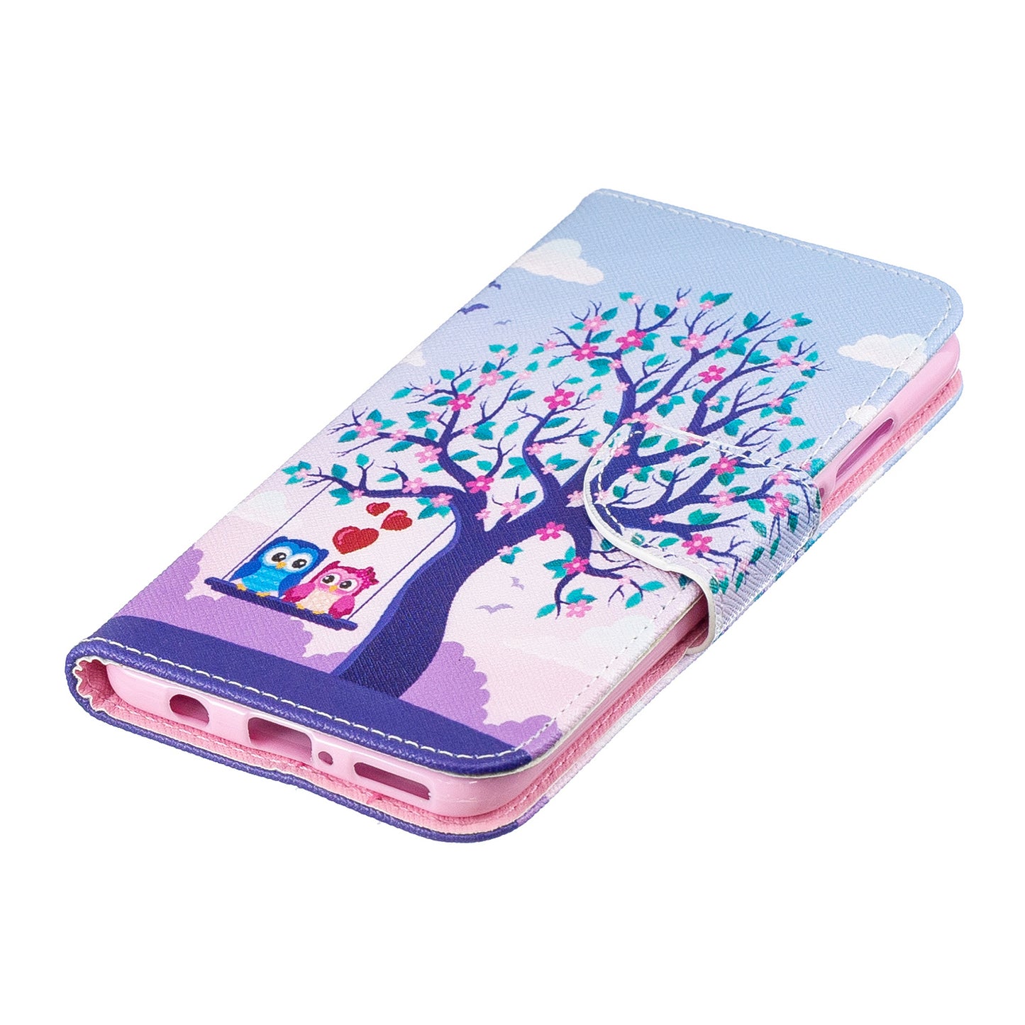 For Huawei P30 Lite Pattern Printing Leather Stand Wallet Case
