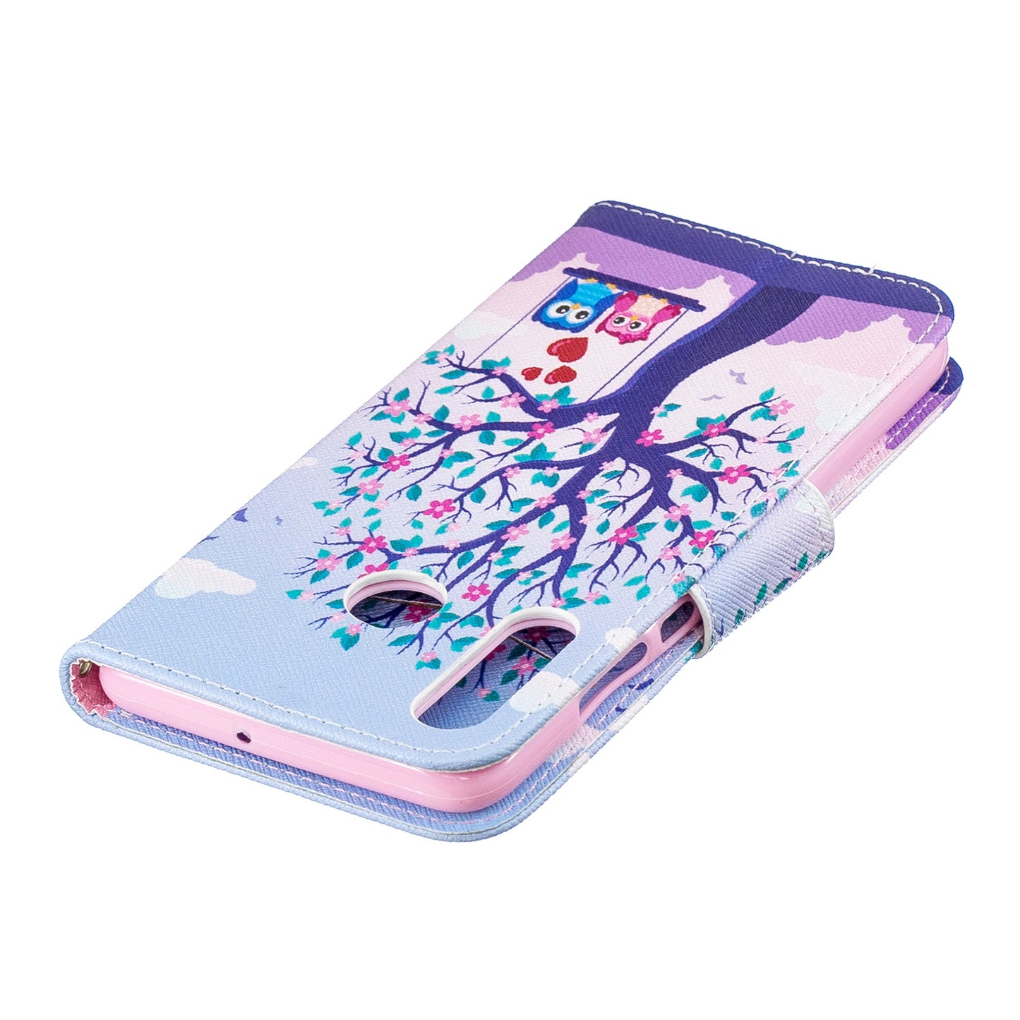 For Huawei P30 Lite Pattern Printing Leather Stand Wallet Case