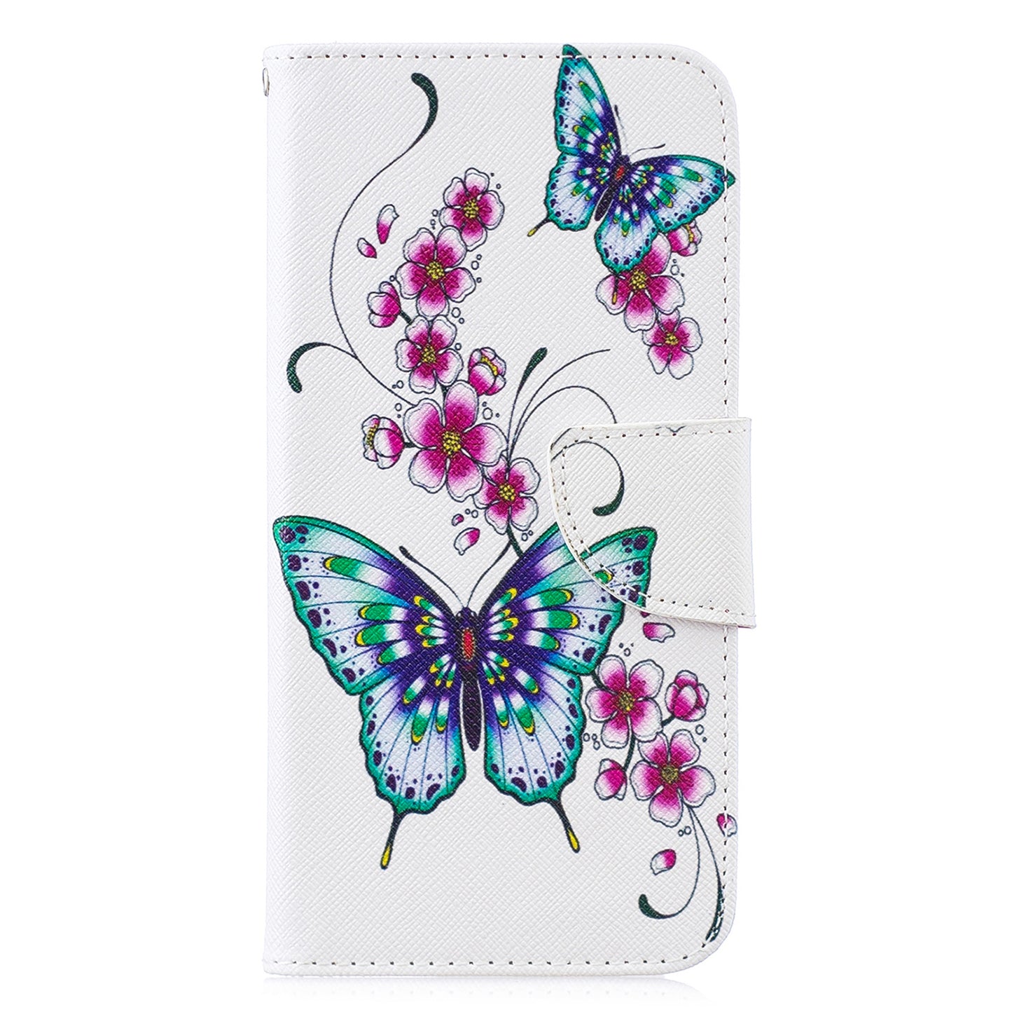 For Huawei P30 Lite Pattern Printing Leather Stand Wallet Case