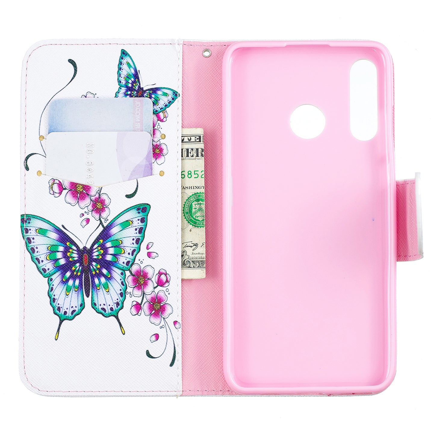 For Huawei P30 Lite Pattern Printing Leather Stand Wallet Case