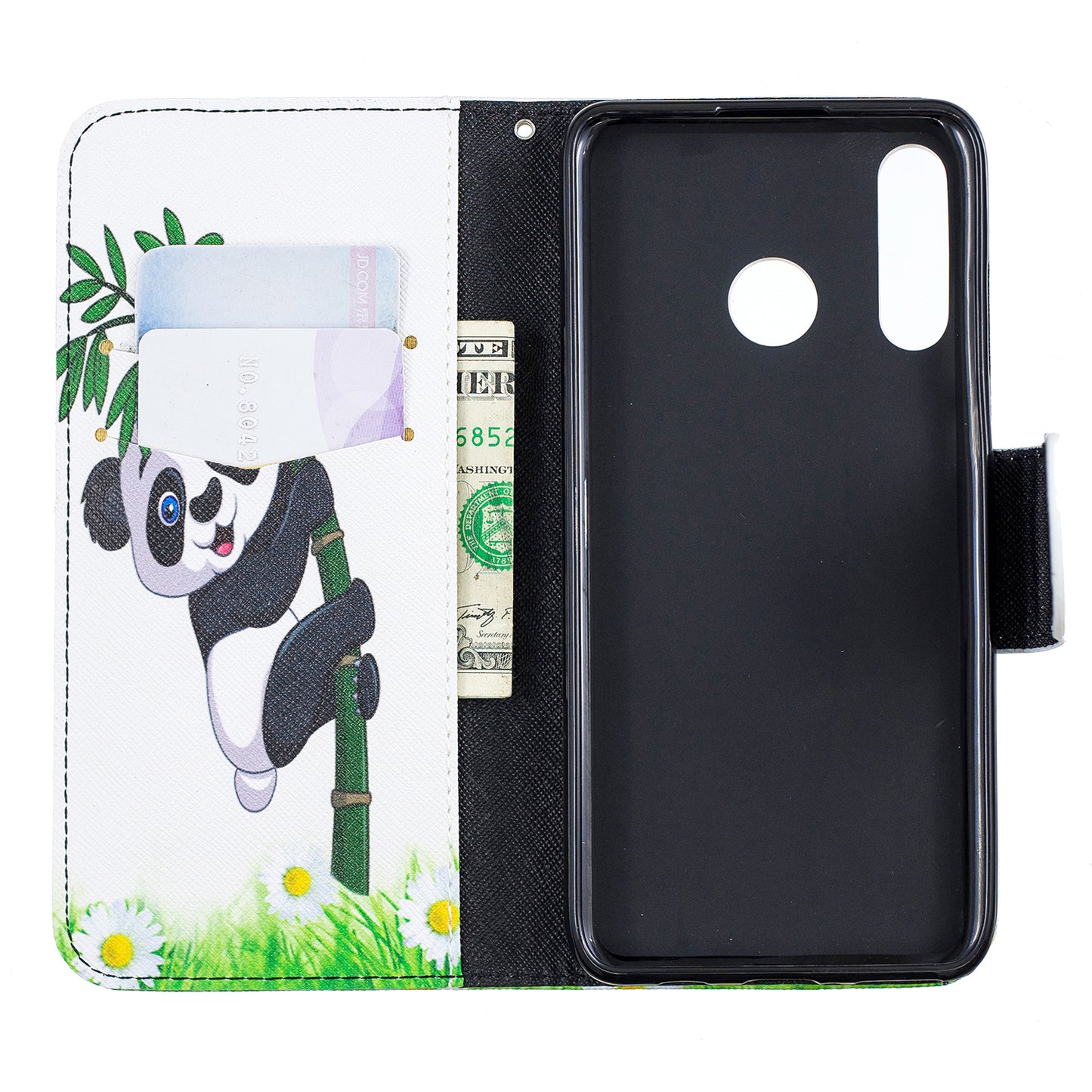 For Huawei P30 Lite Pattern Printing Leather Stand Wallet Case