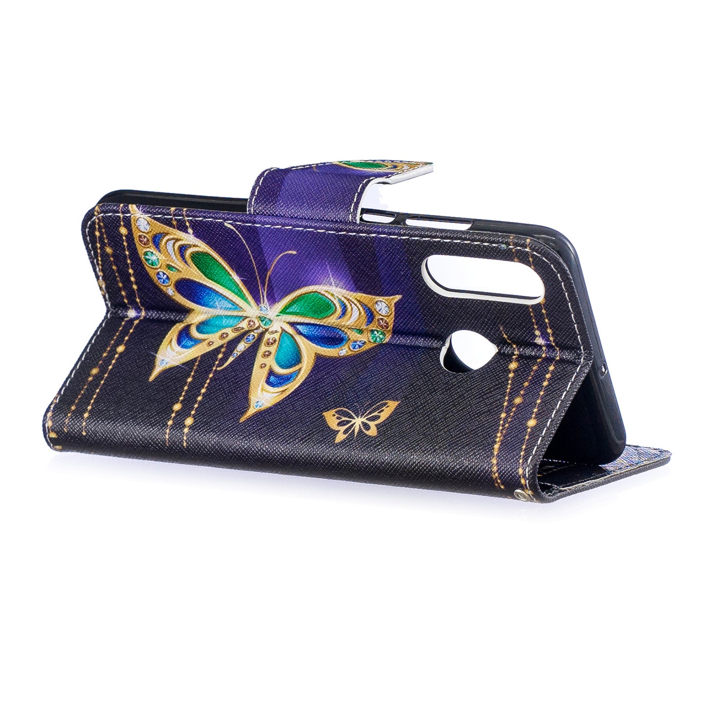 For Huawei P30 Lite Pattern Printing Leather Stand Wallet Case