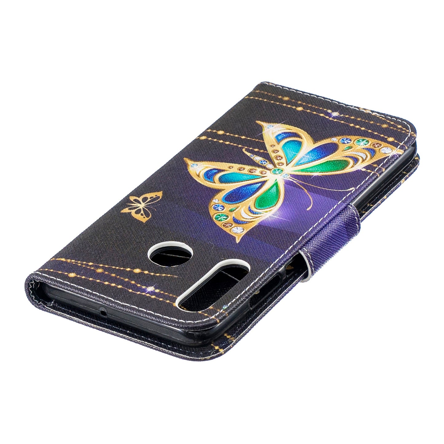 For Huawei P30 Lite Pattern Printing Leather Stand Wallet Case
