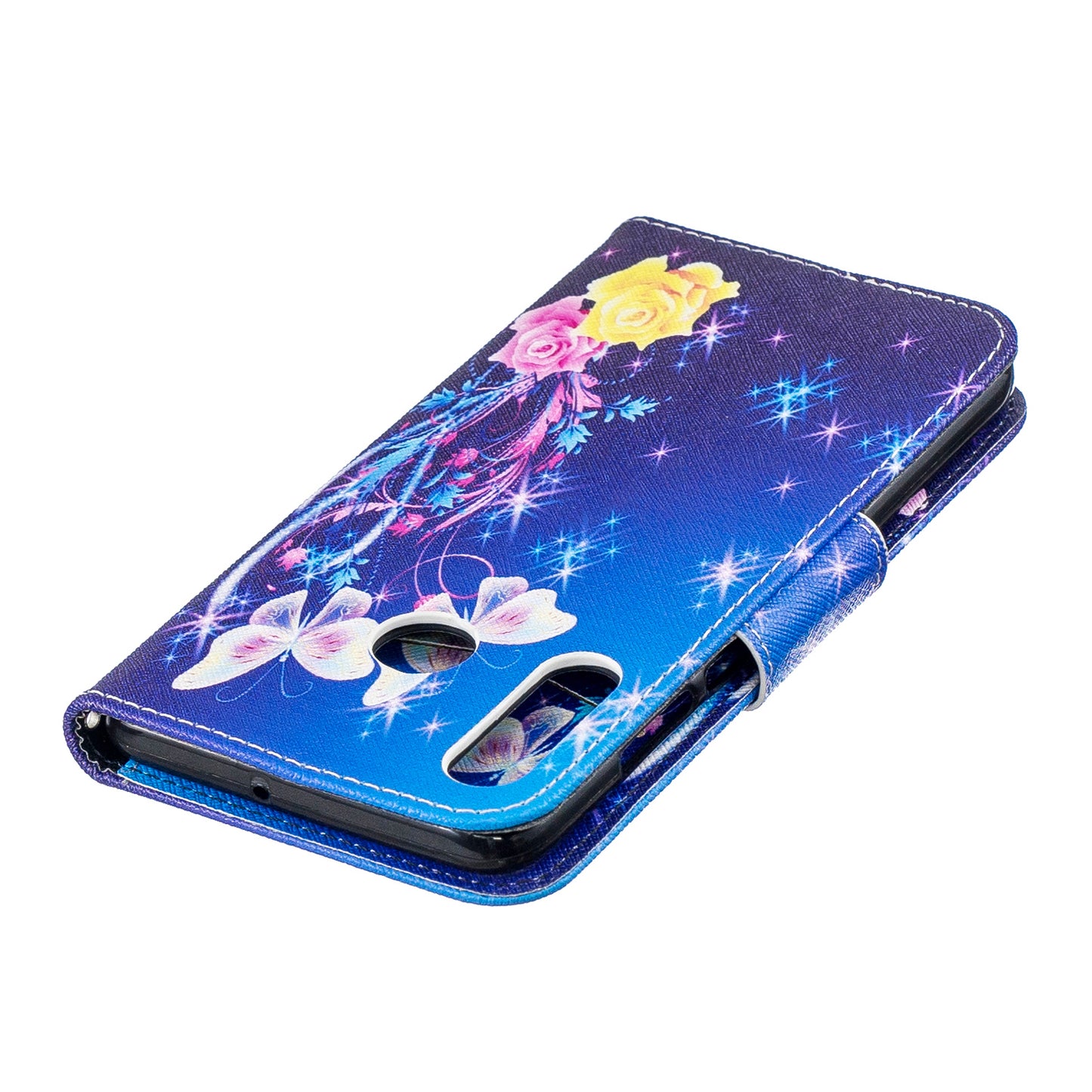 For Huawei P30 Lite Pattern Printing Leather Stand Wallet Case