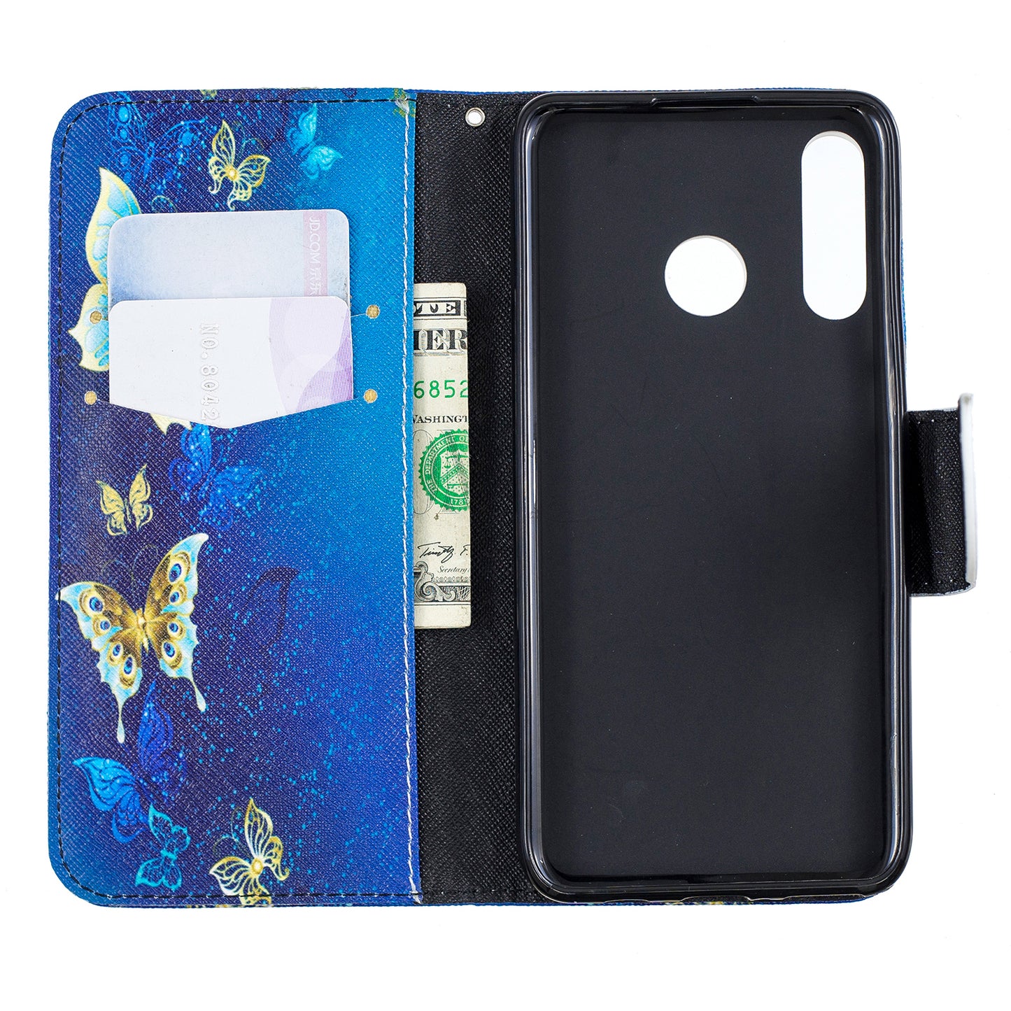 For Huawei P30 Lite Pattern Printing Leather Stand Wallet Case