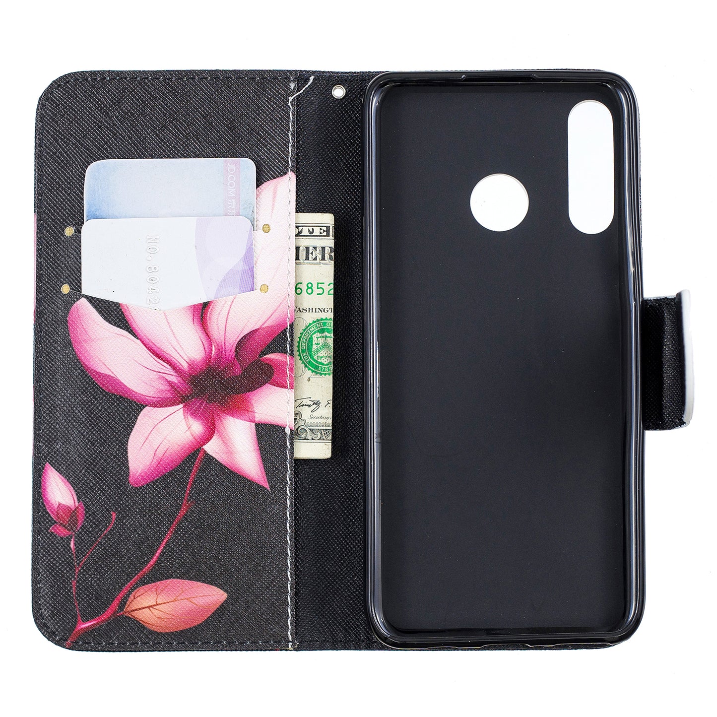 For Huawei P30 Lite Pattern Printing Leather Stand Wallet Case