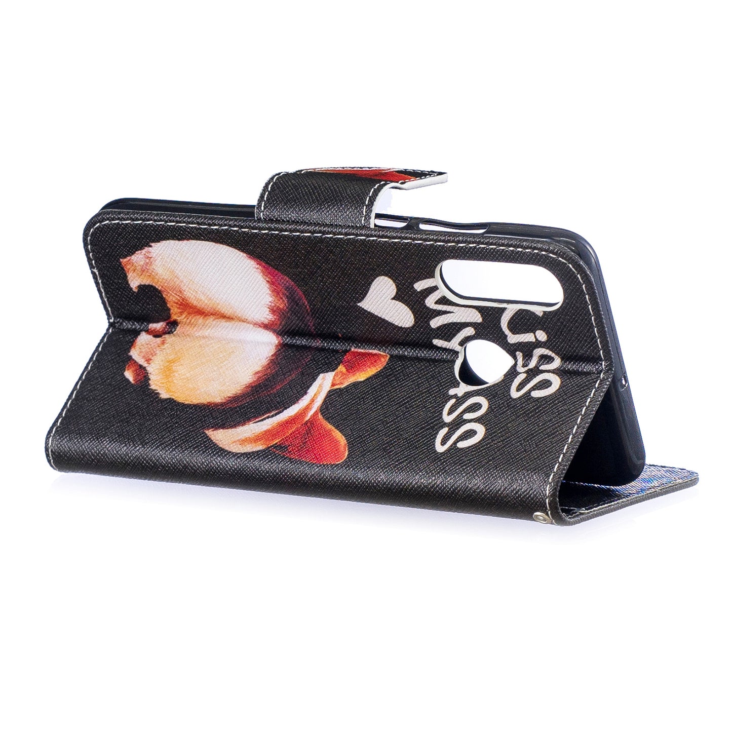 For Huawei P30 Lite Pattern Printing Leather Stand Wallet Case