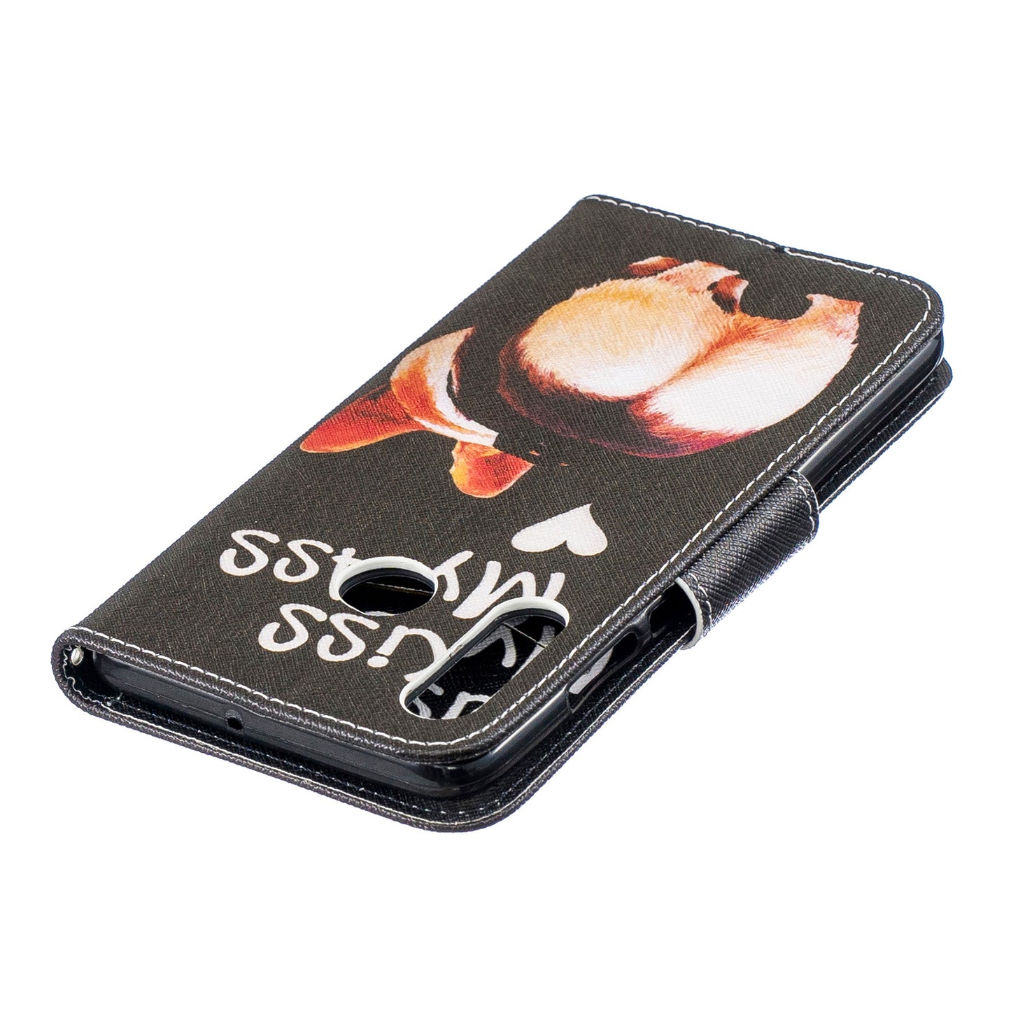 For Huawei P30 Lite Pattern Printing Leather Stand Wallet Case