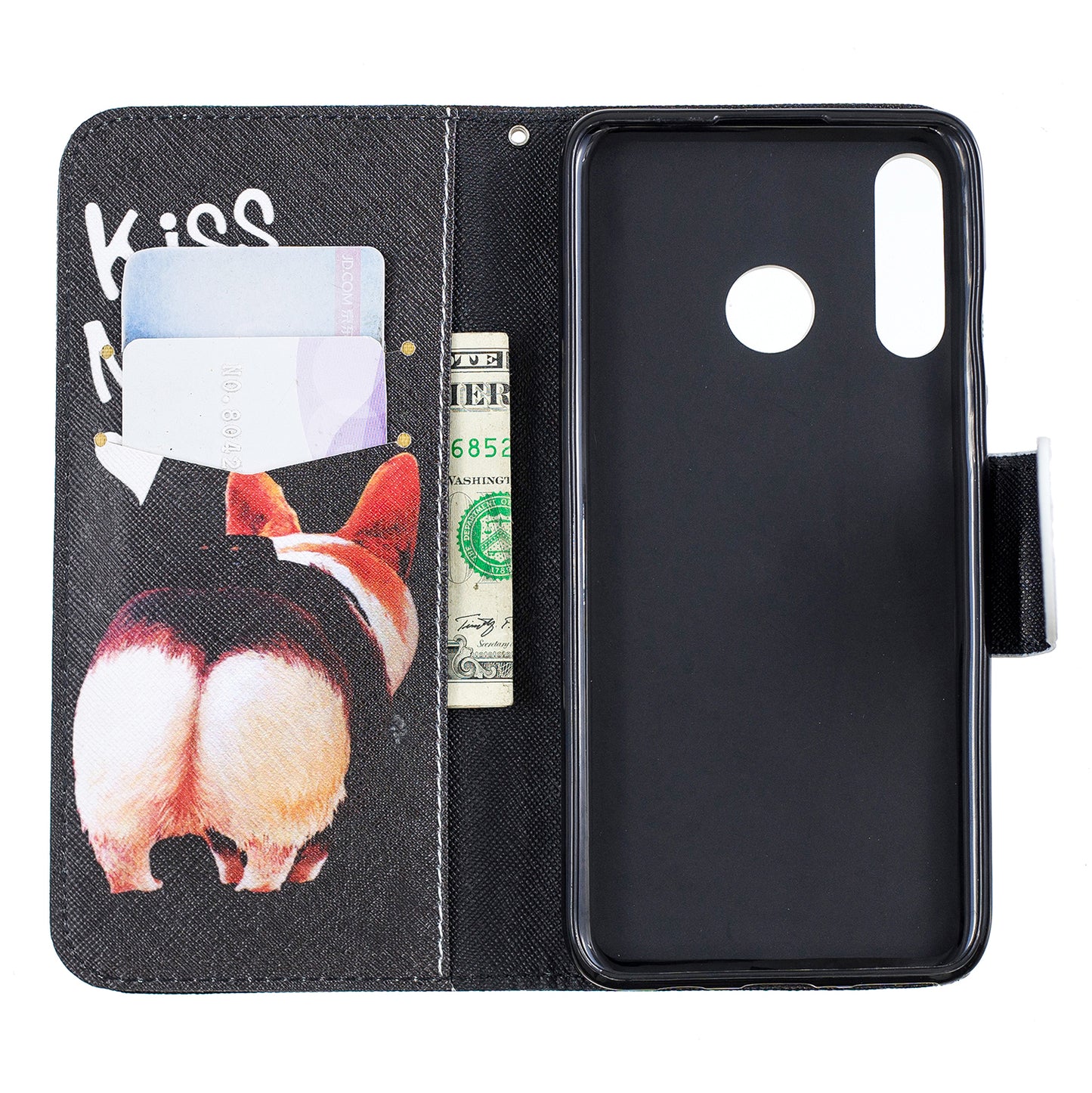 For Huawei P30 Lite Pattern Printing Leather Stand Wallet Case