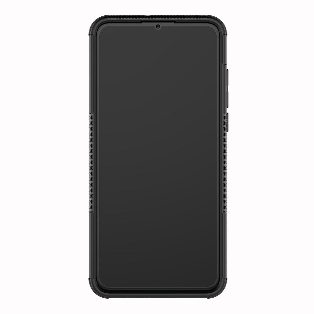 For Huawei P30 Lite Cool Tyre Kickstand PC + TPU Hybrid Protection Case Cover