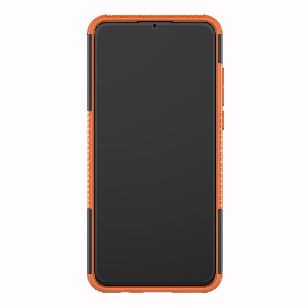 For Huawei P30 Lite Cool Tyre Kickstand PC + TPU Hybrid Protection Case Cover