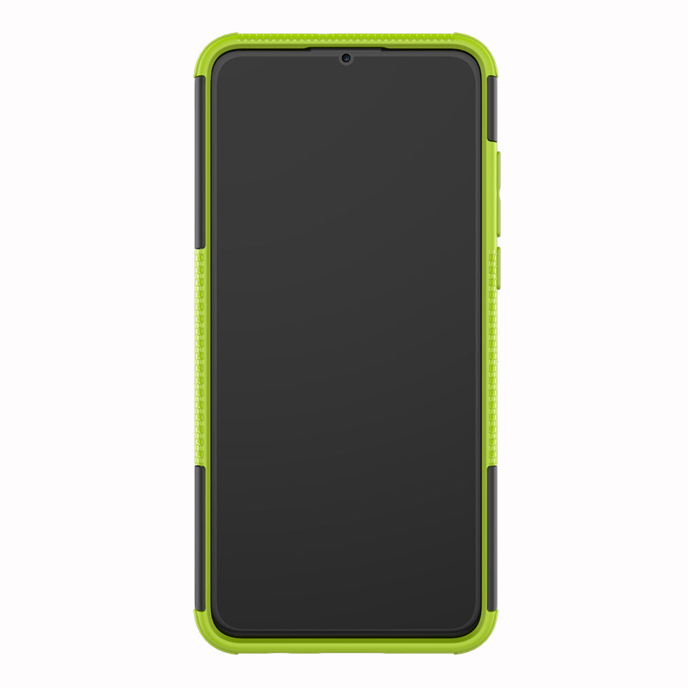 For Huawei P30 Lite Cool Tyre Kickstand PC + TPU Hybrid Protection Case Cover